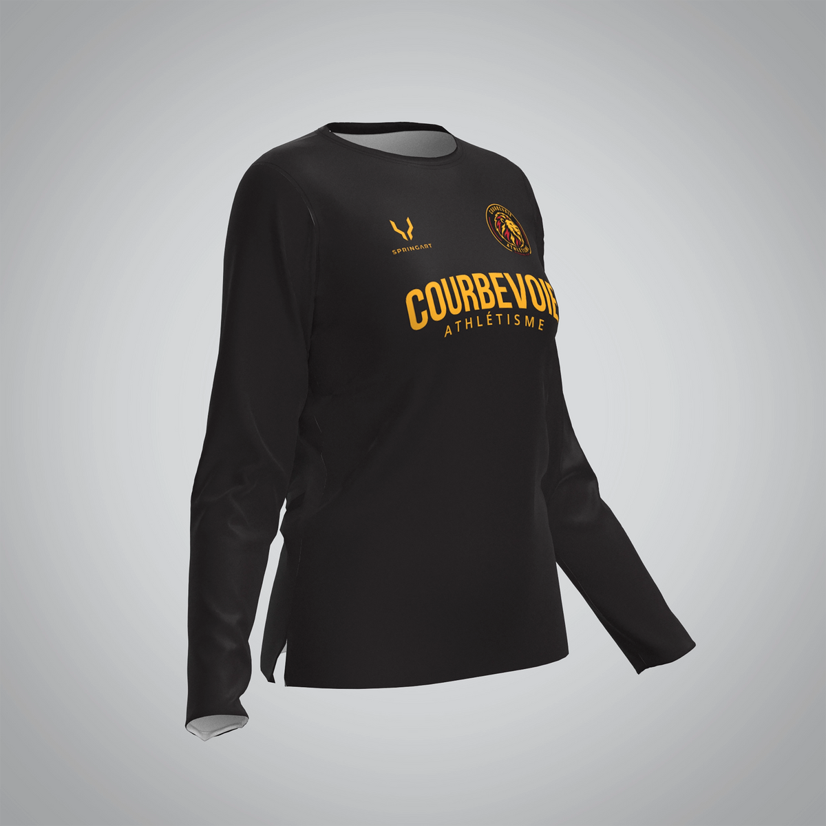 T-shirt Manches Longues Femme Courbevoie Athlétisme