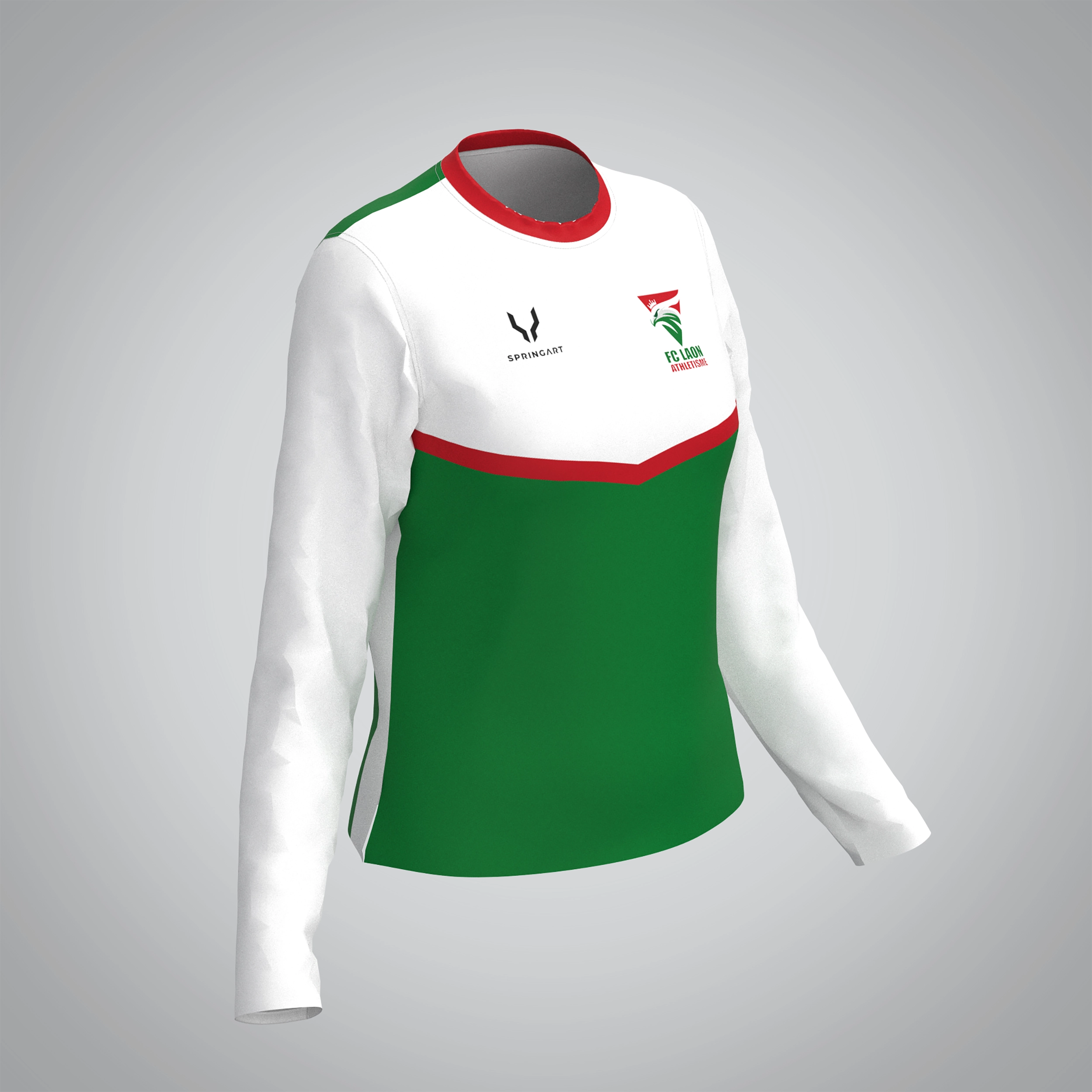 T-shirt Manches Longues Femme FC Laon Athlétisme