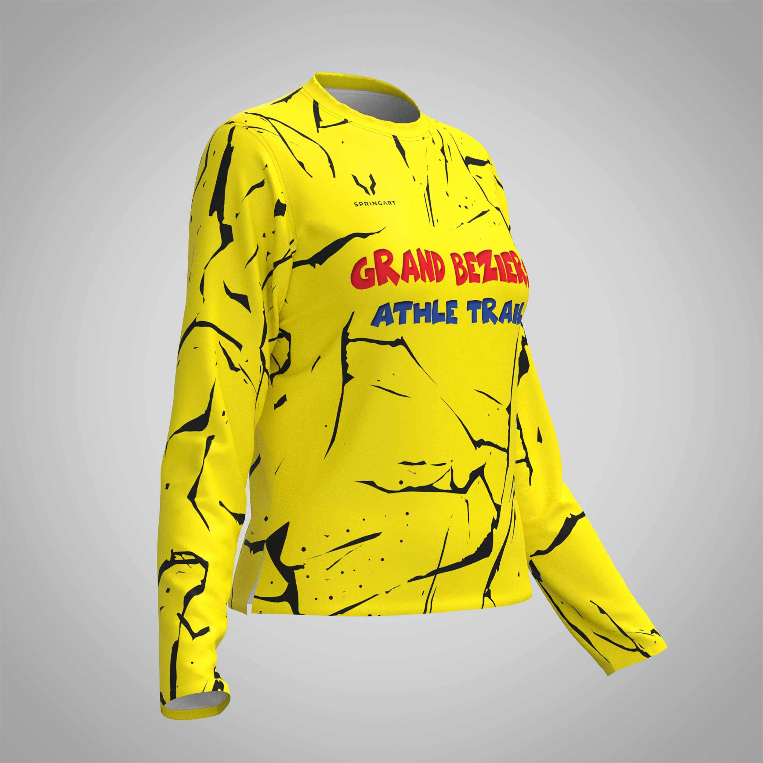 T-shirt Manches Longues Femme Grand Bèziers Athlétisme