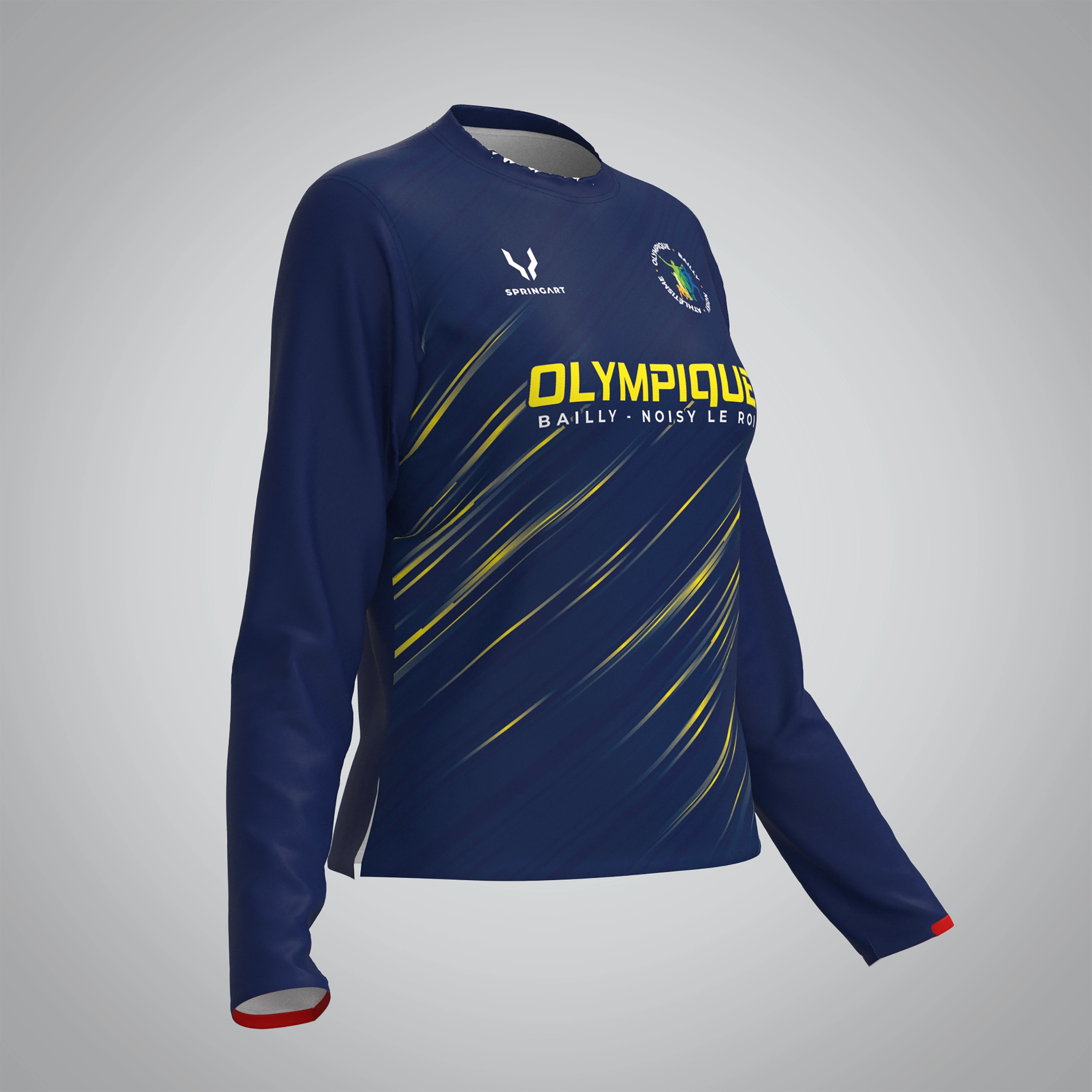 T-shirt Manches Longues Femme Olympique Bailly Noisy le Roi