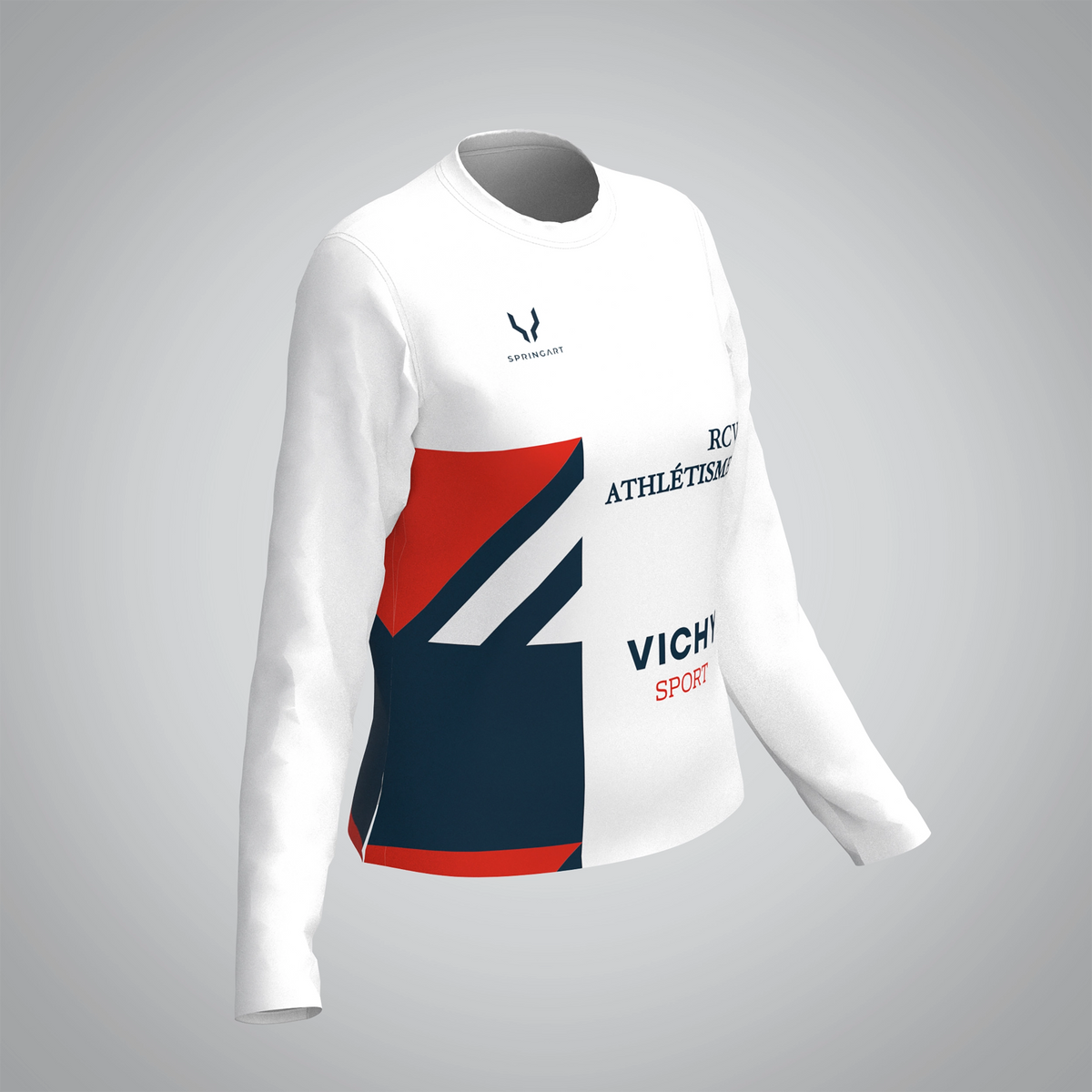 T-shirt Manches Longues Femme RC Vichy