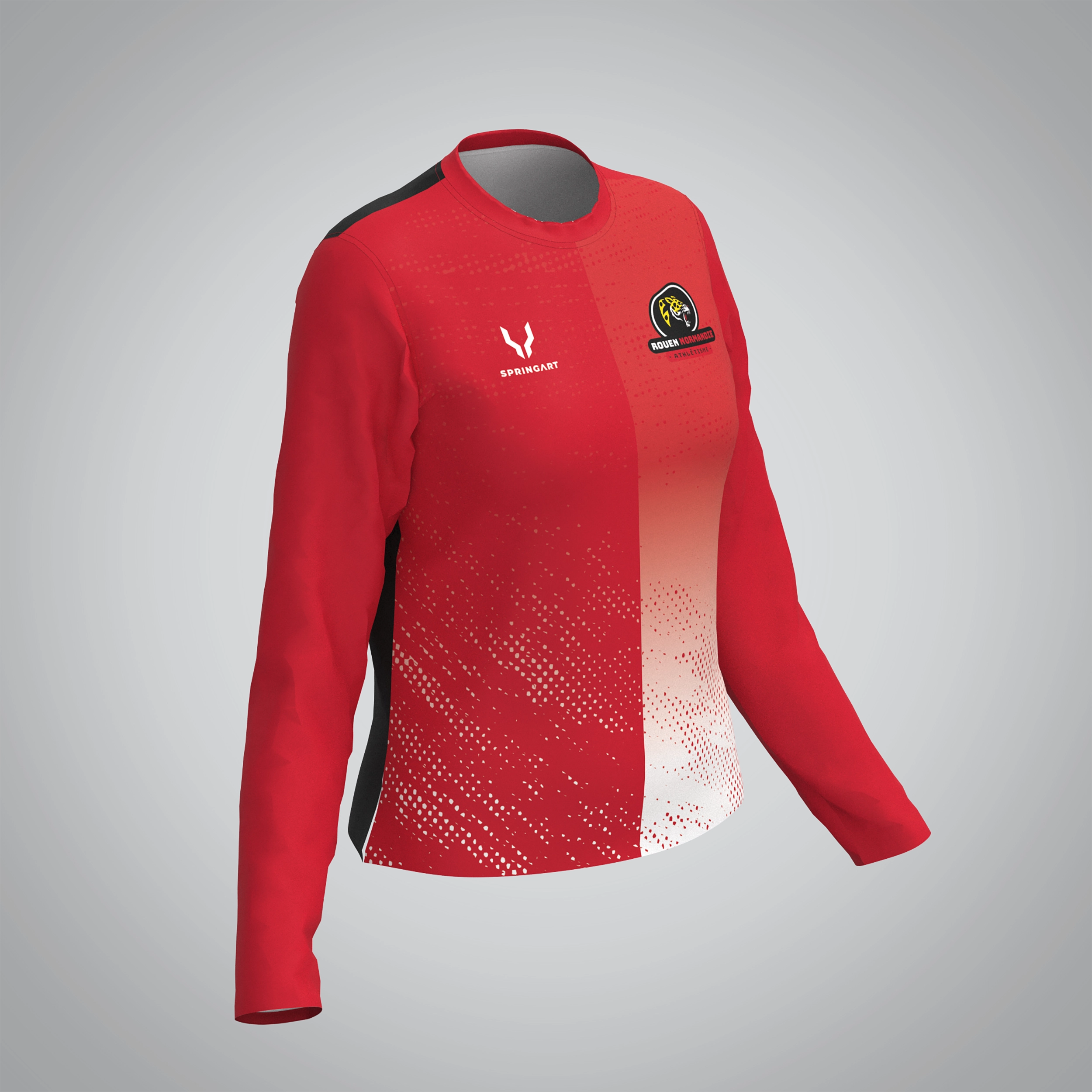 T-shirt Manches Longues Femme Rouen Normandie Athlétisme