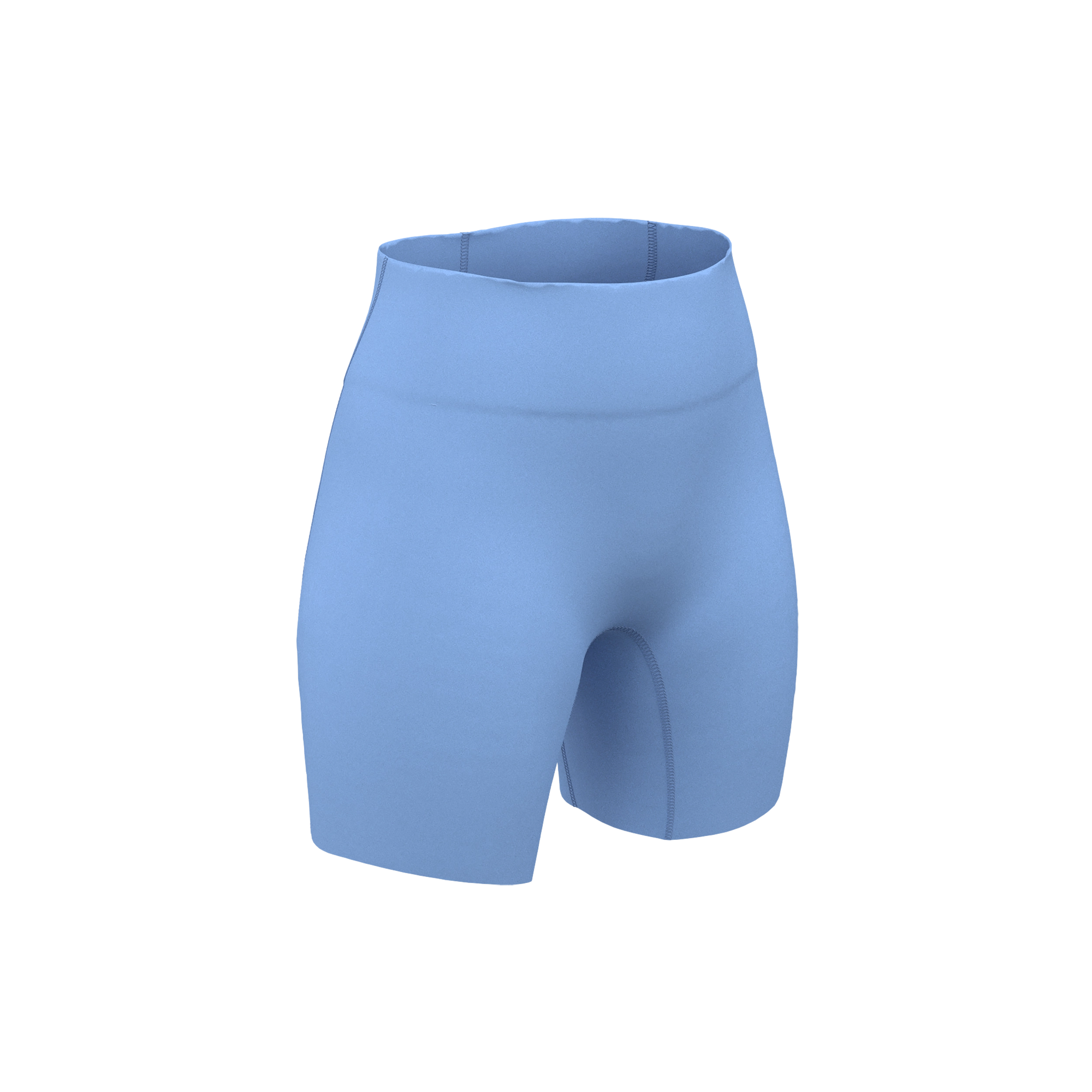 Shorty long lilac blue