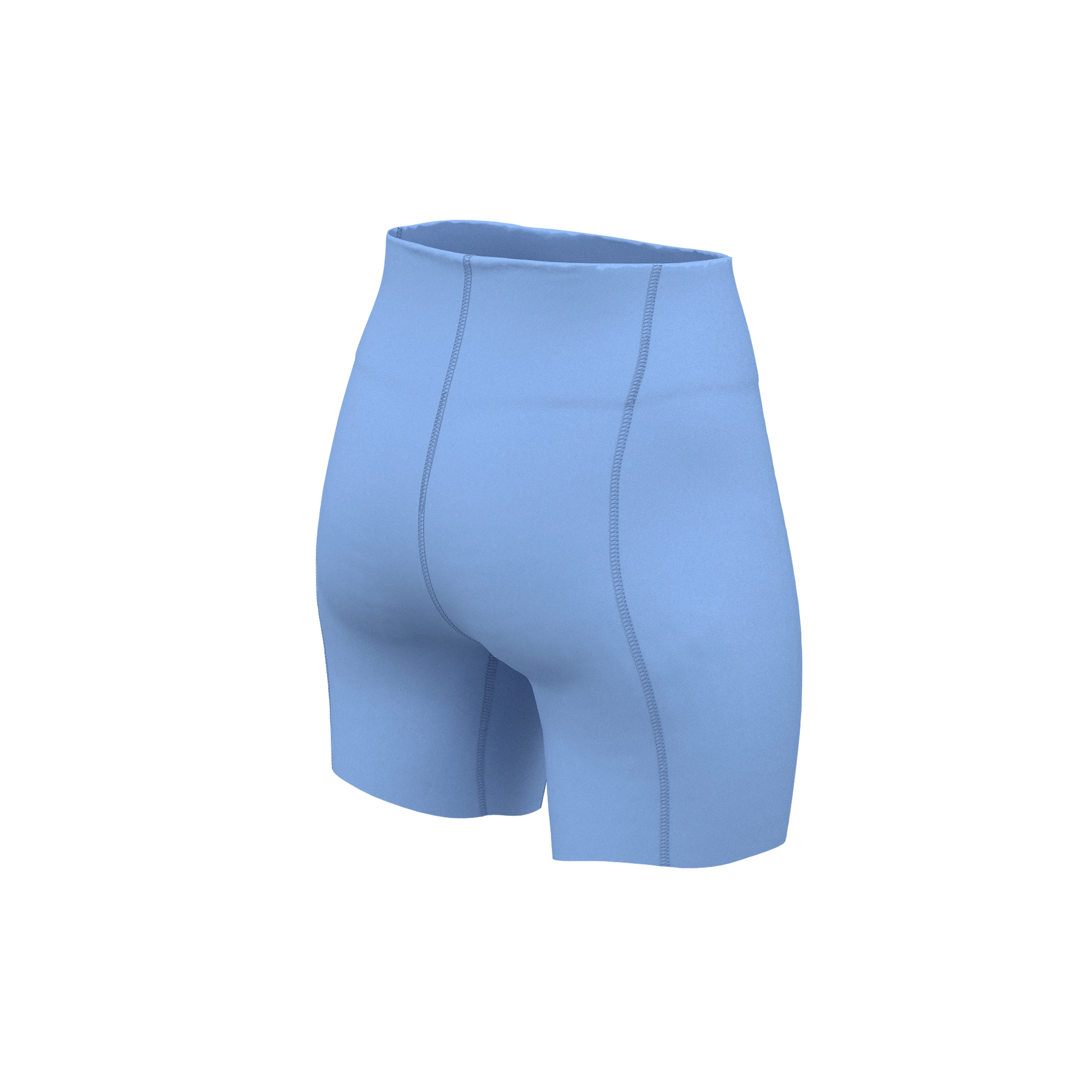 Shorty long lilac blue