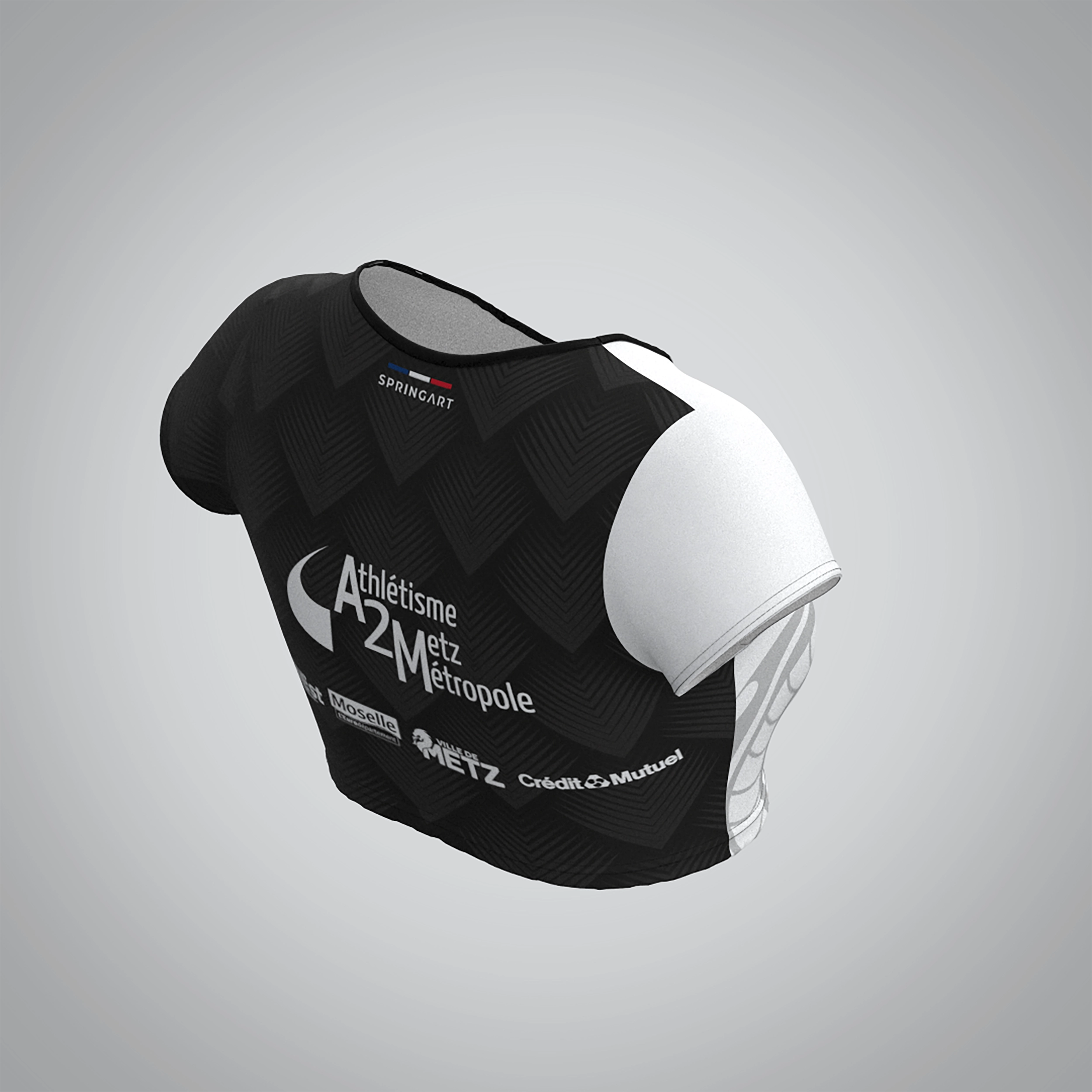 Brassière Manches Courtes Athlétisme Metz Métropole