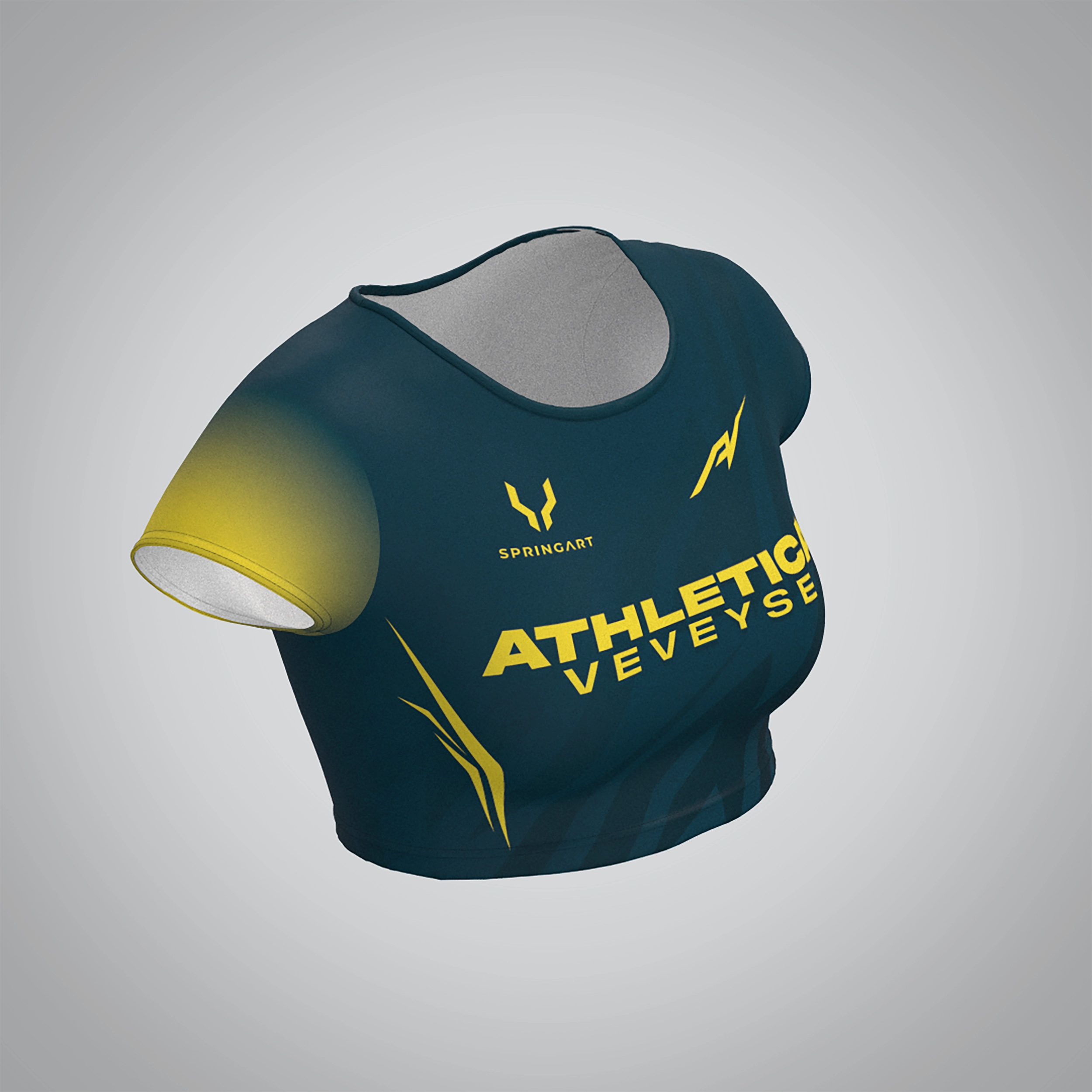 Brassière Manches Courtes Athletica Veveyse