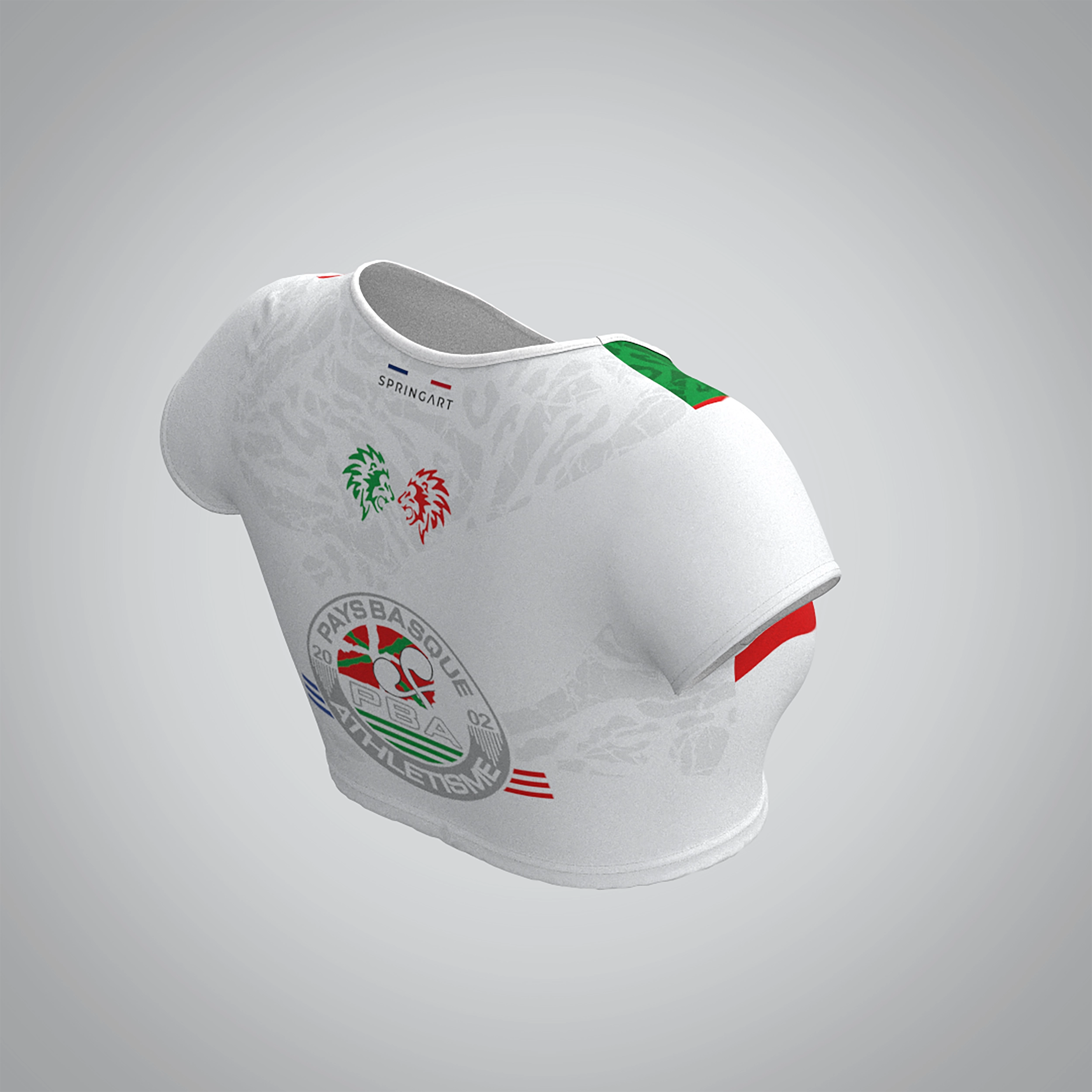 Brassière Manches Courtes Pays Basque athlétisme