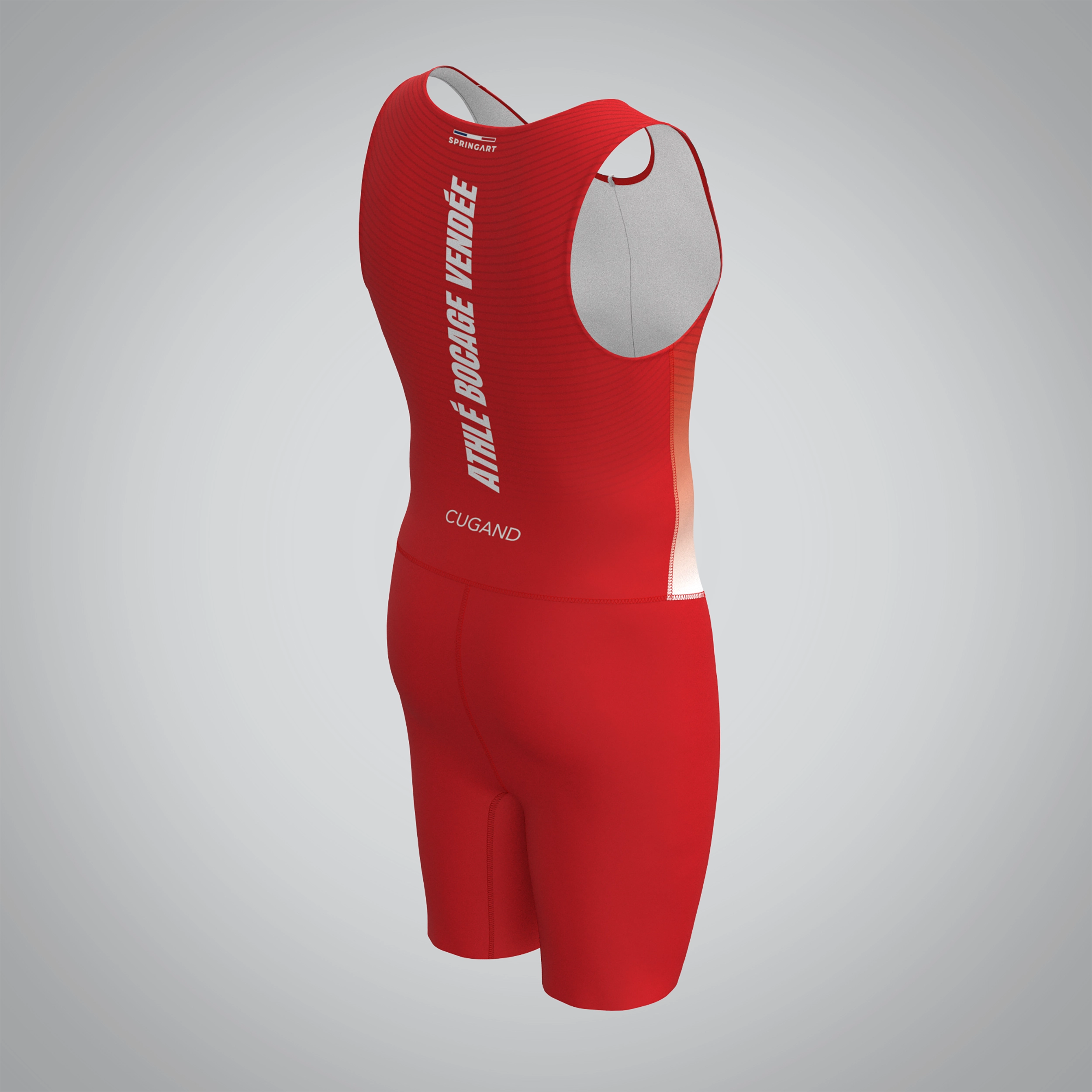 Men's Sleeveless Athletic Suit Athlé Bocage Vendée