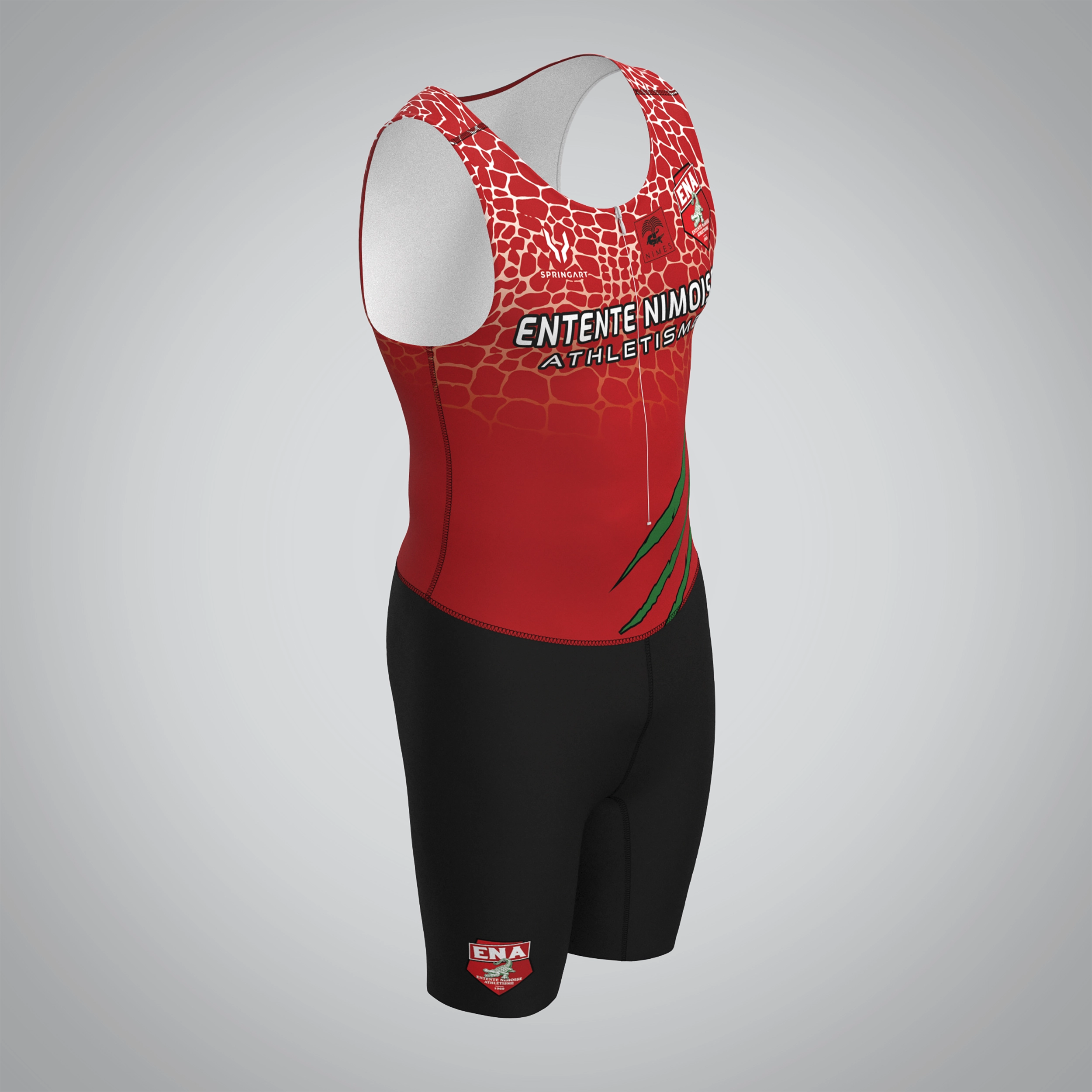 Combinaison Homme Sans Manches Entente Nimoise Athlétisme