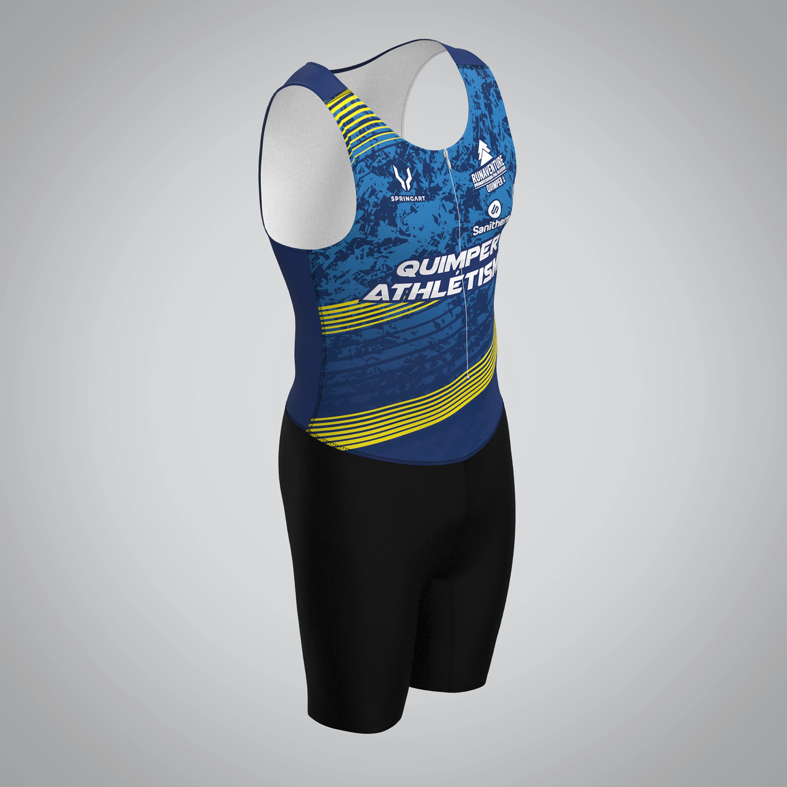 Combinaison Homme Sans Manches Quimper Athlétisme