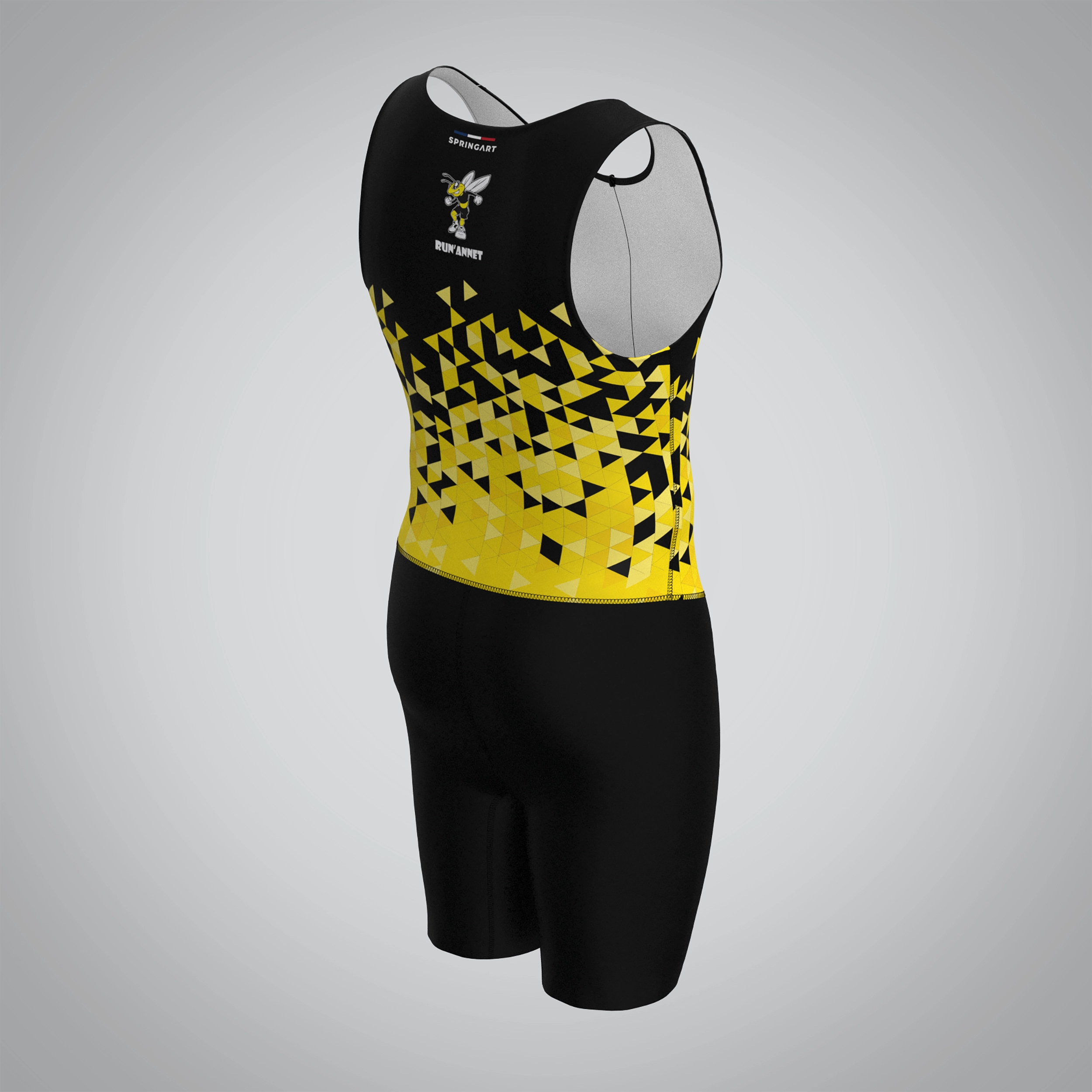 Run'Annet Men's Sleeveless Jumpsuit