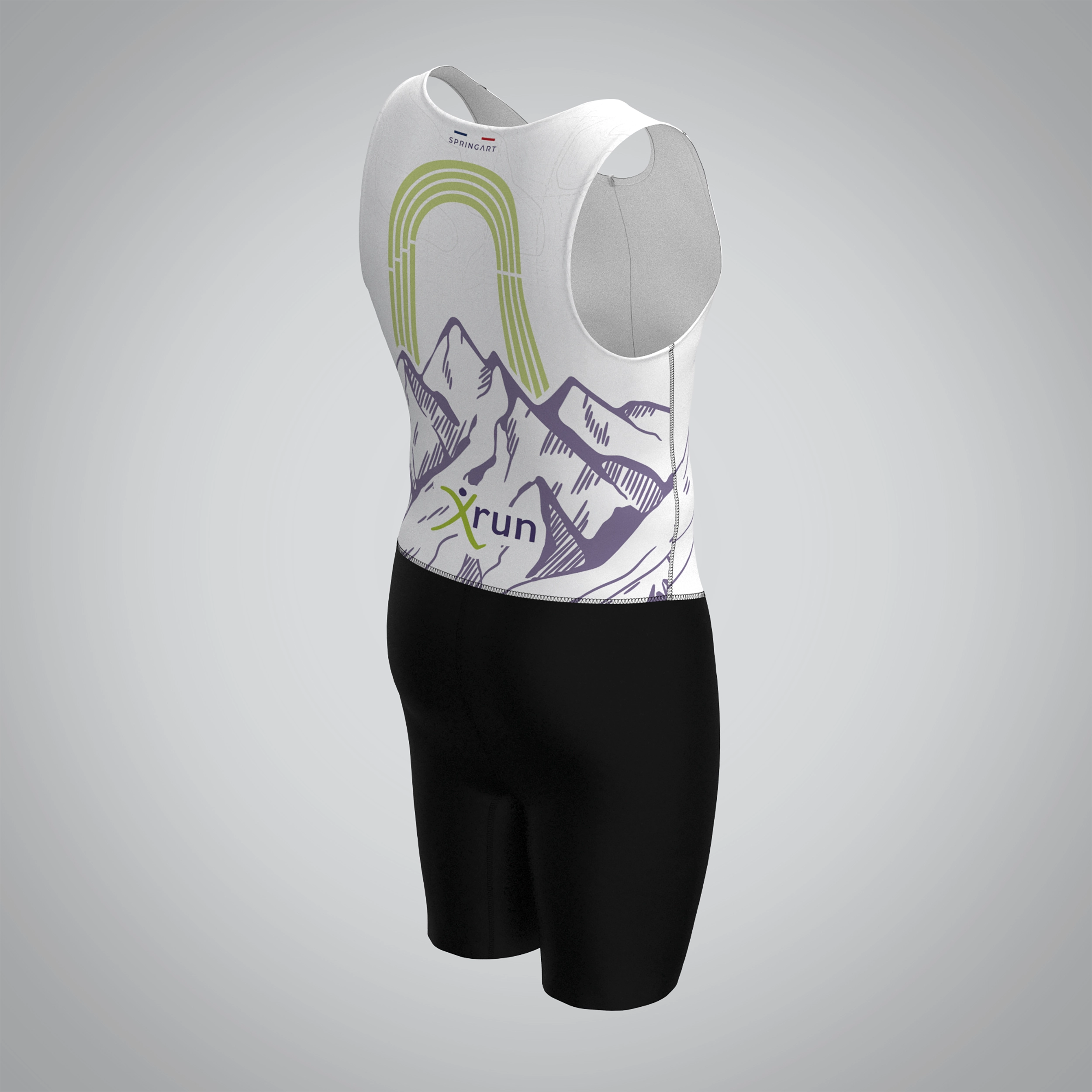 Men's Sleeveless Jumpsuit Xrun