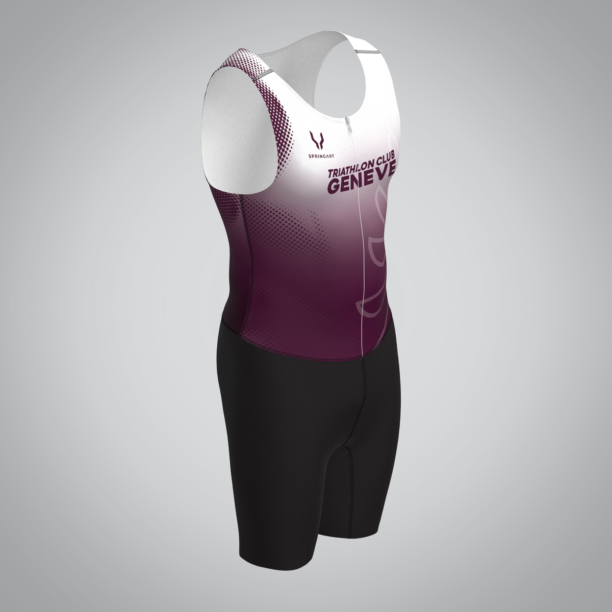 Combinaison Homme Sans Manches Triathlon Club Genève