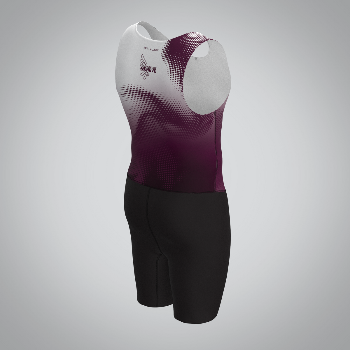 Combinaison Homme Sans Manches Triathlon Club Genève