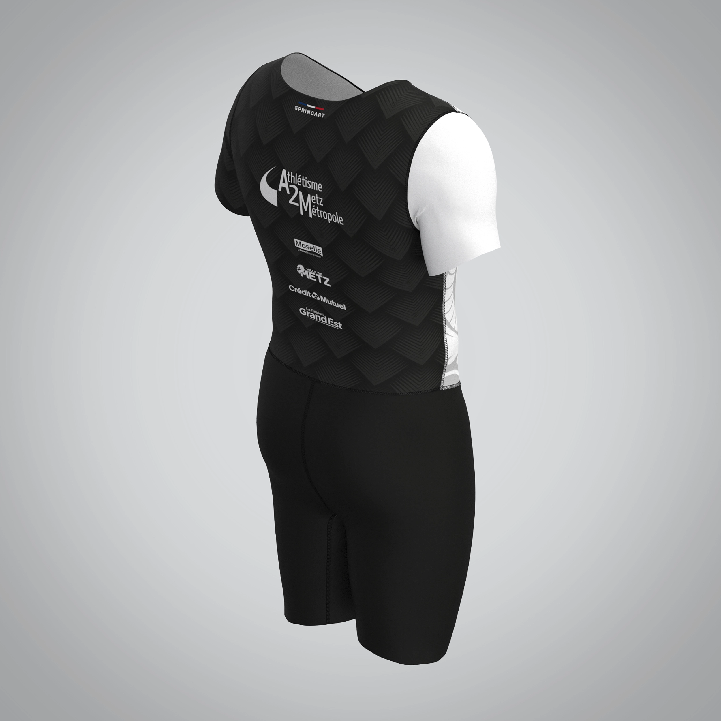 Combinaison Homme Manches Courtes Athlétisme Metz Métropole