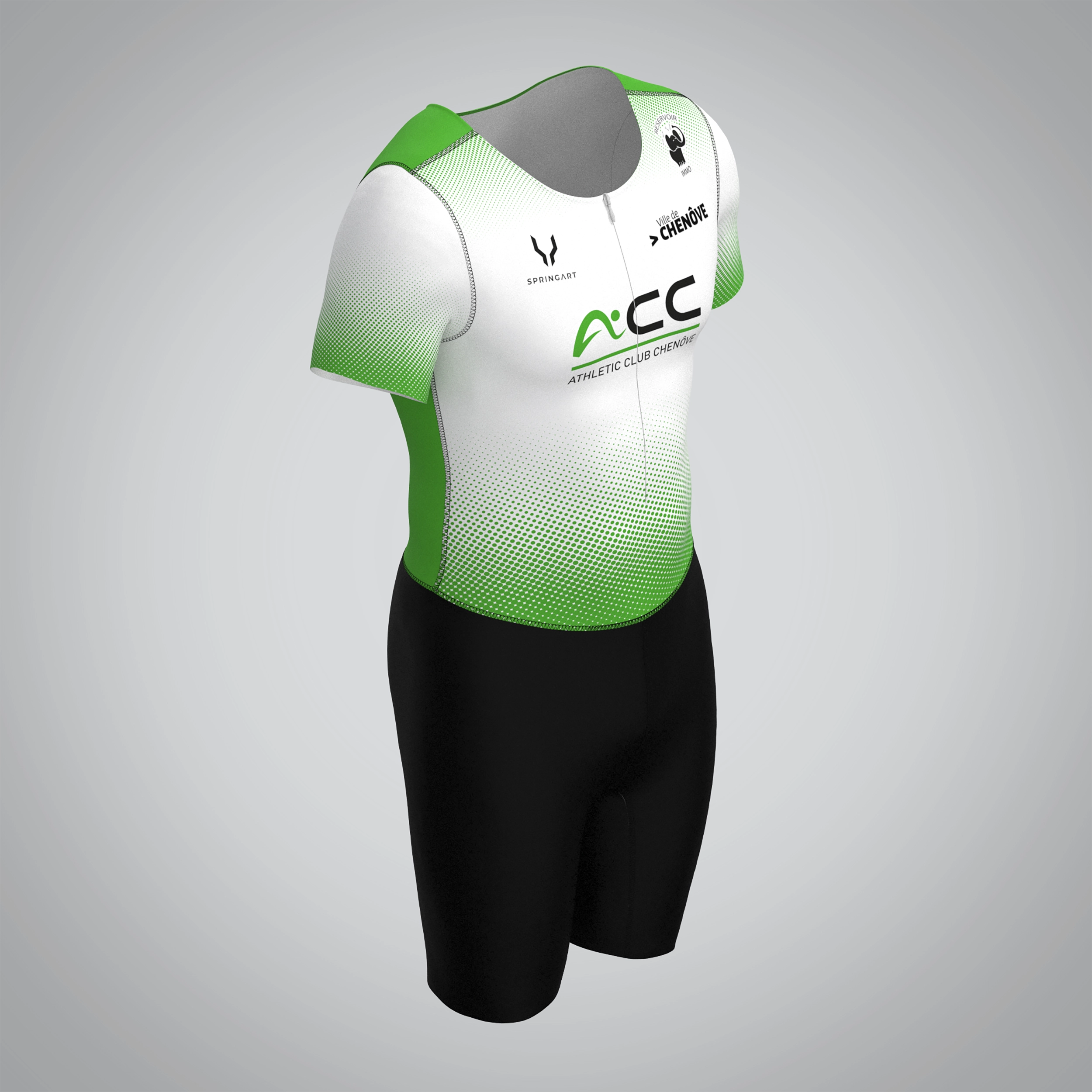 Combinaison Homme Manches Courtes Athletic club Chenove