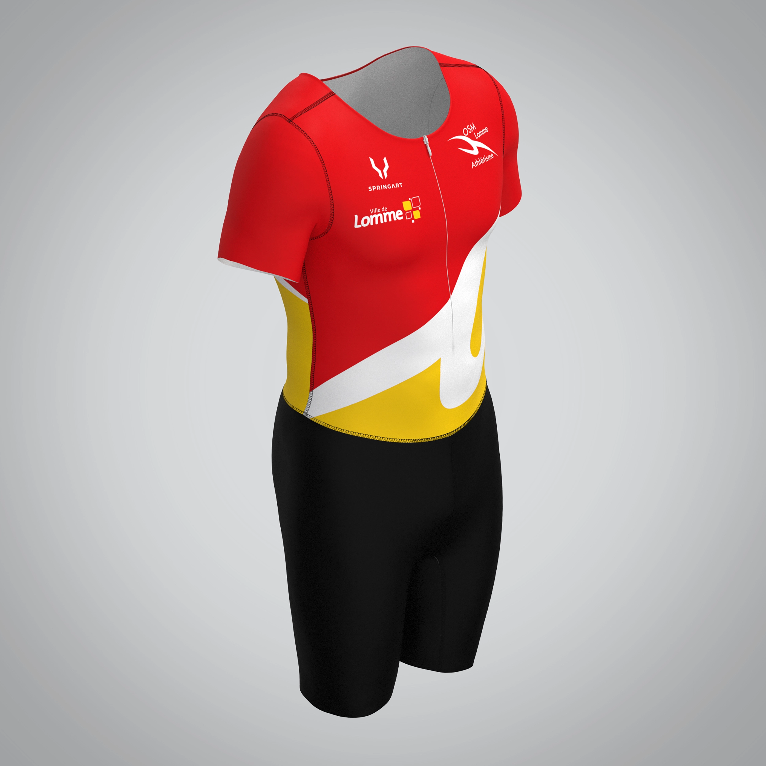 Combinaison Homme Manches Courtes OSM Lomme Athlétisme