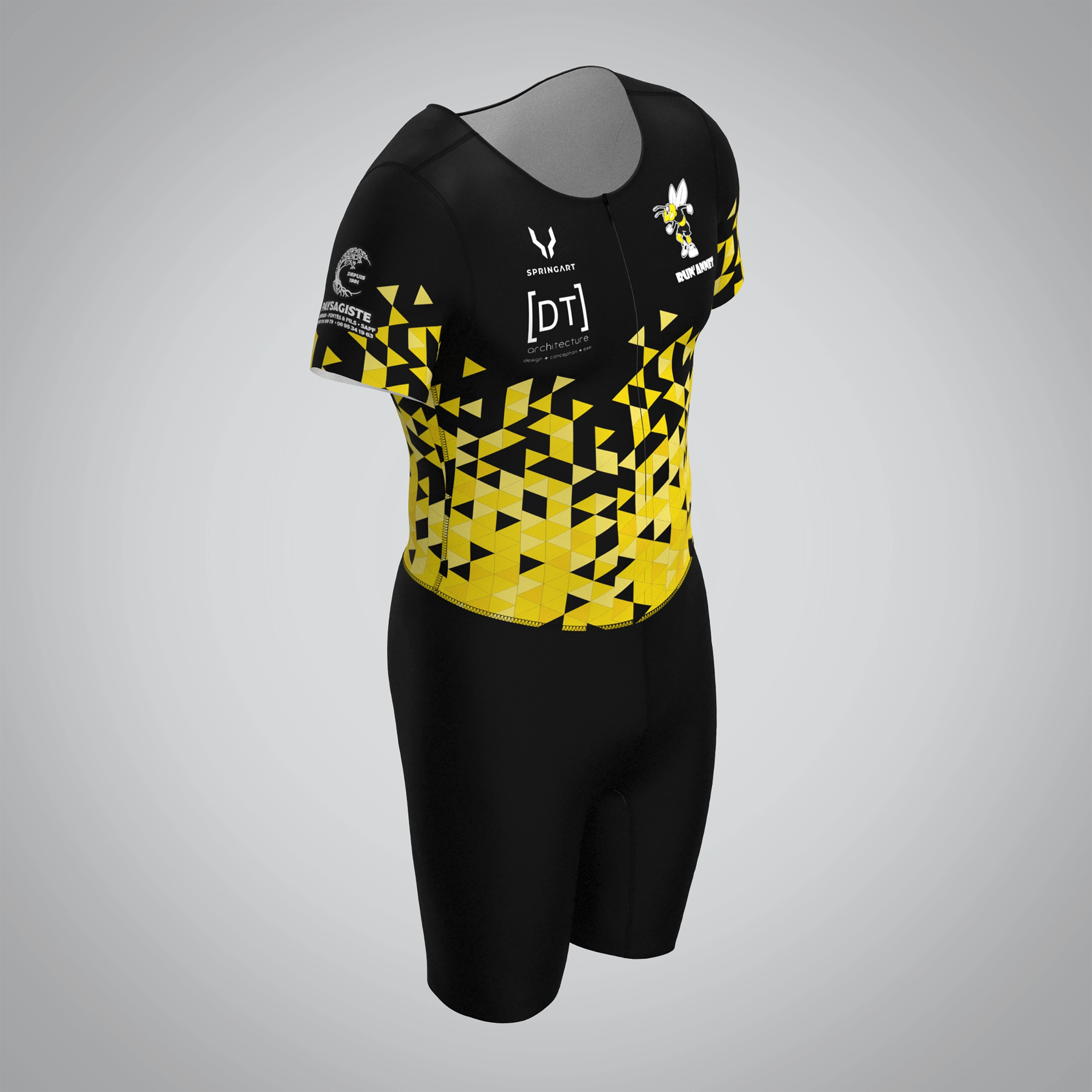 Combinaison Homme Manches Courtes Run'Annet