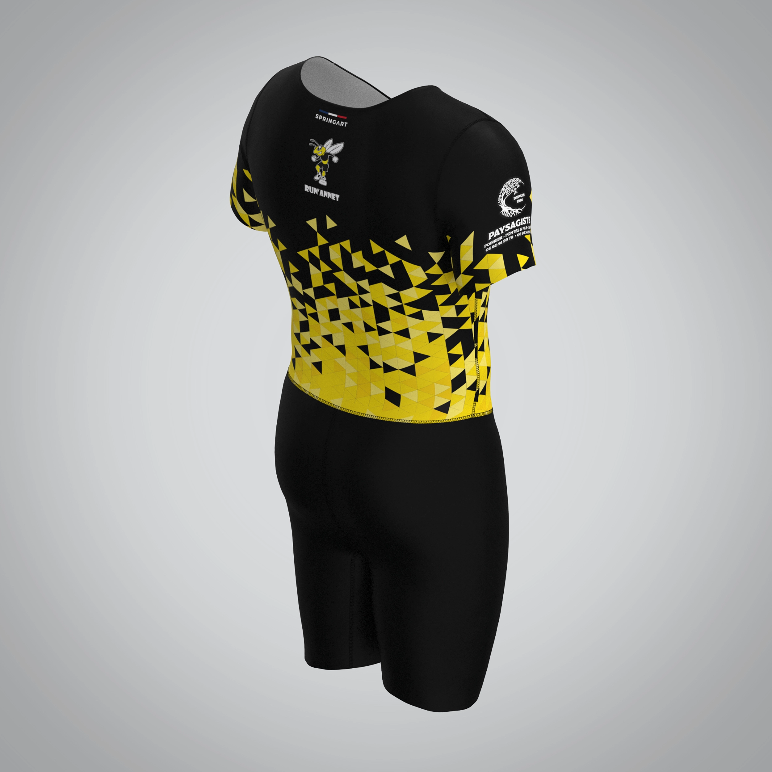 Combinaison Homme Manches Courtes Run'Annet