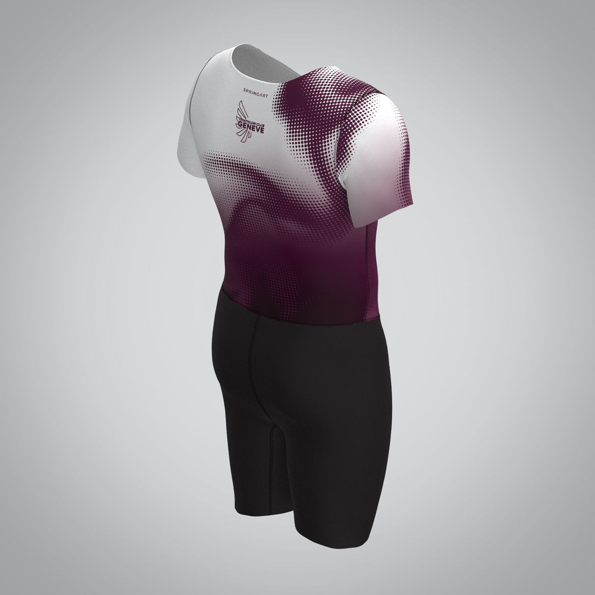 Combinaison Homme Manches Courtes Triathlon Club Genève
