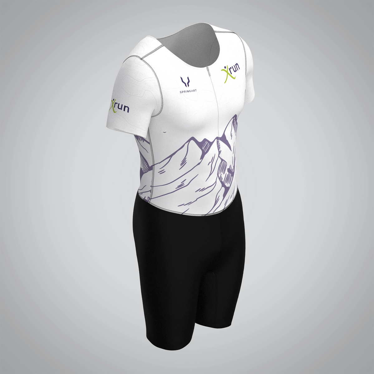 Combinaison Homme Manches Courtes Xrun
