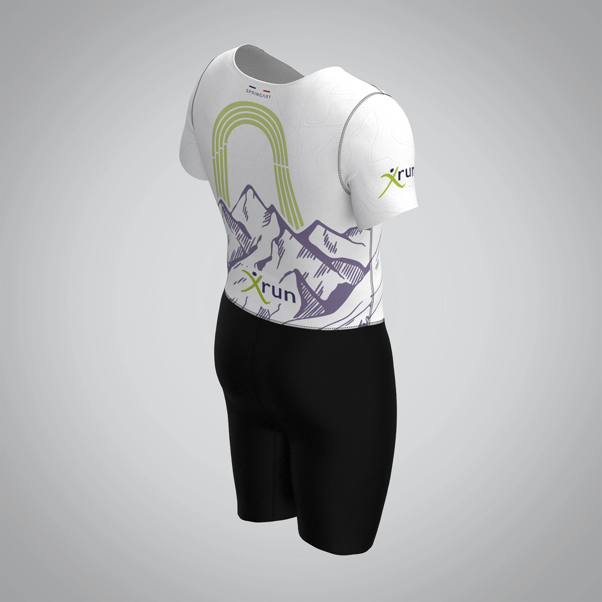 Combinaison Homme Manches Courtes Xrun