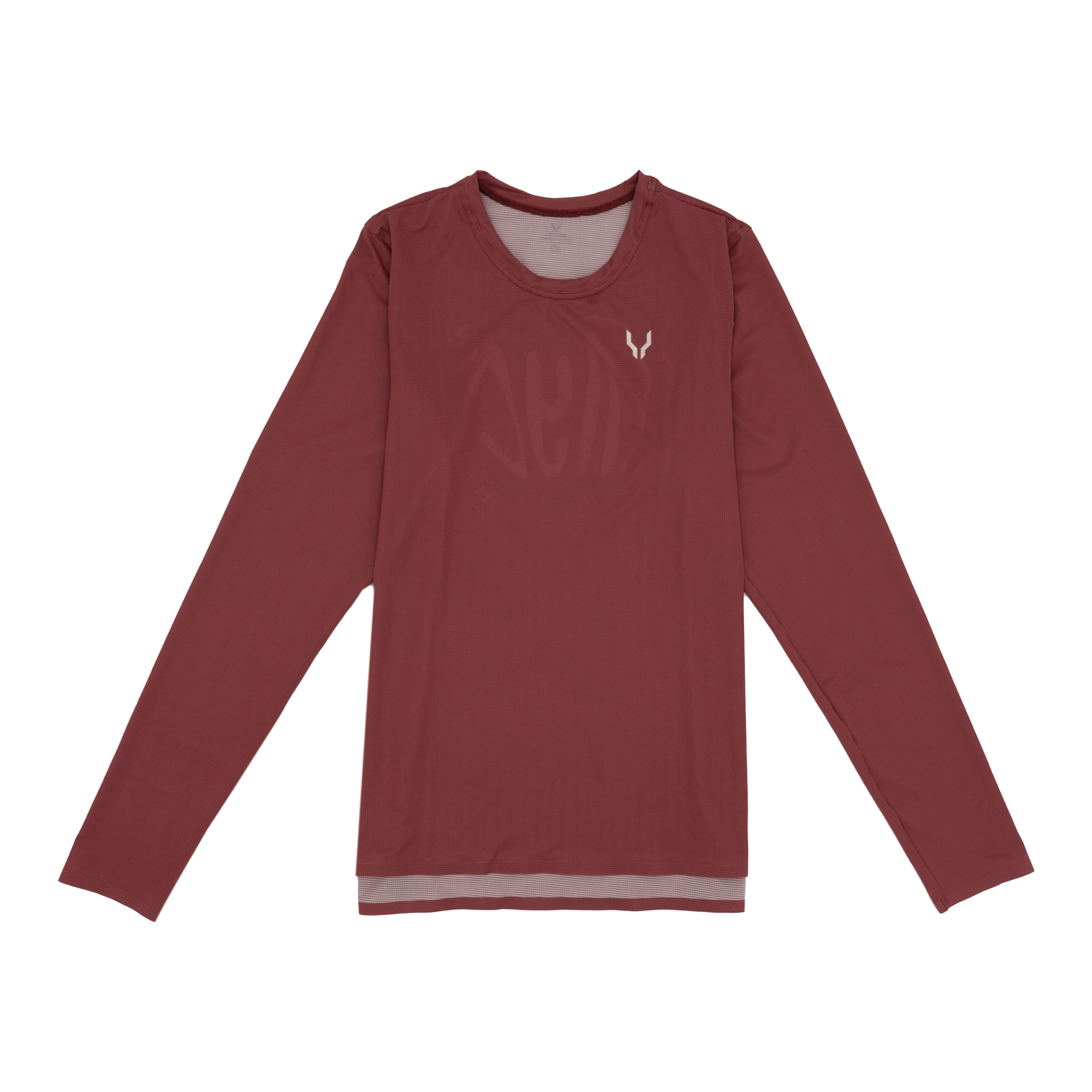 T-shirt Manches Longues Homme Grenat NYC