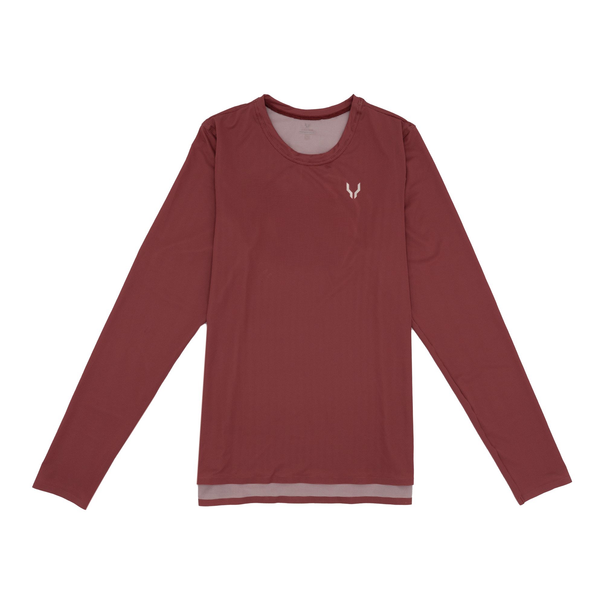 T-shirt Manches Longues Femme Grenat NYC