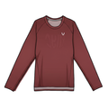 Men's Long Sleeve T-Shirt Garnet NYC