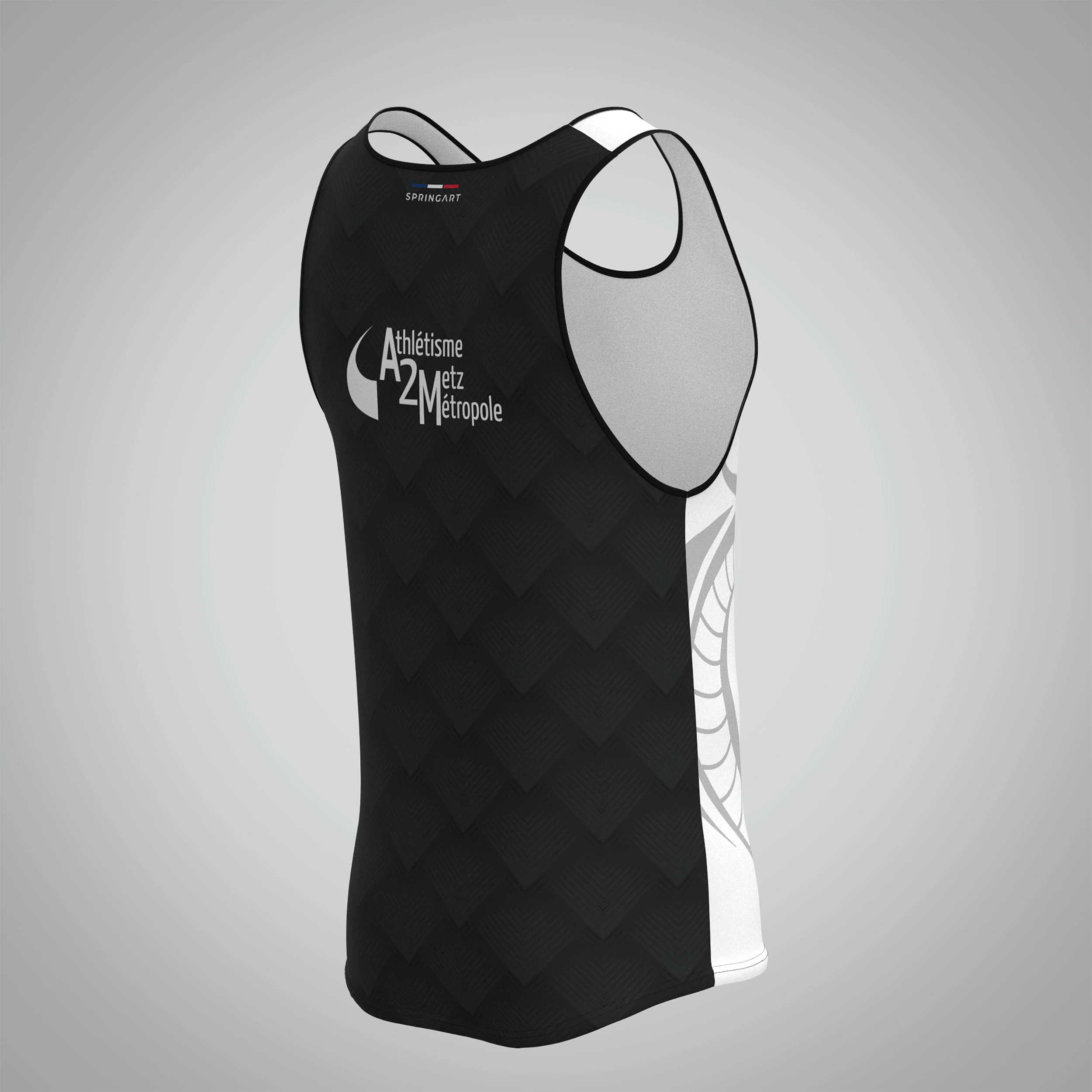 Débardeur Classique Homme Athlétisme Metz Métropole