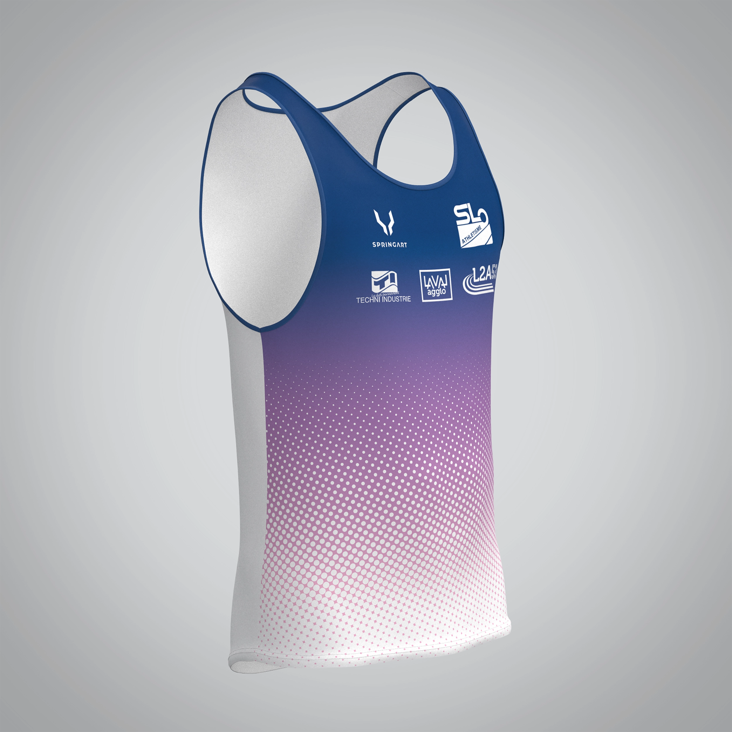 Débardeur Classique Homme Laval agglo Athlétisme 53