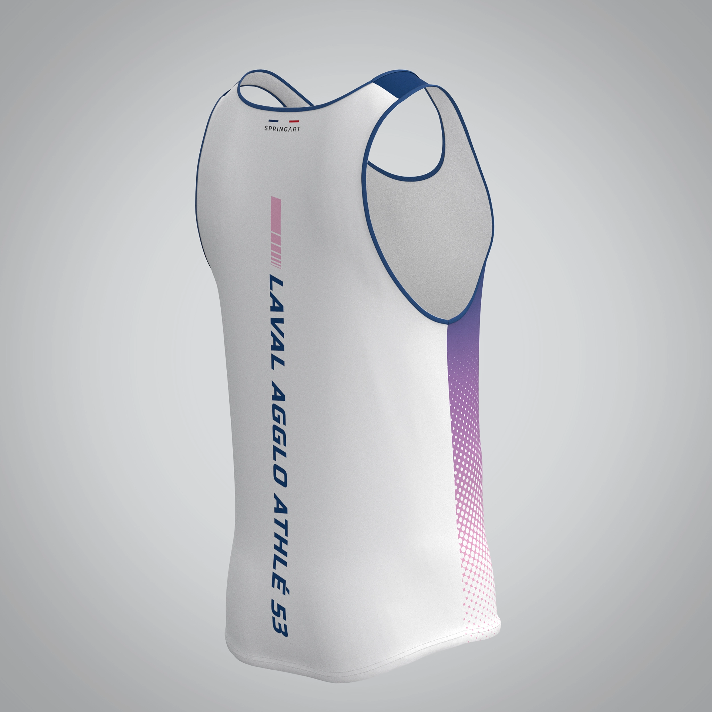 Débardeur Classique Homme Laval agglo Athlétisme 53