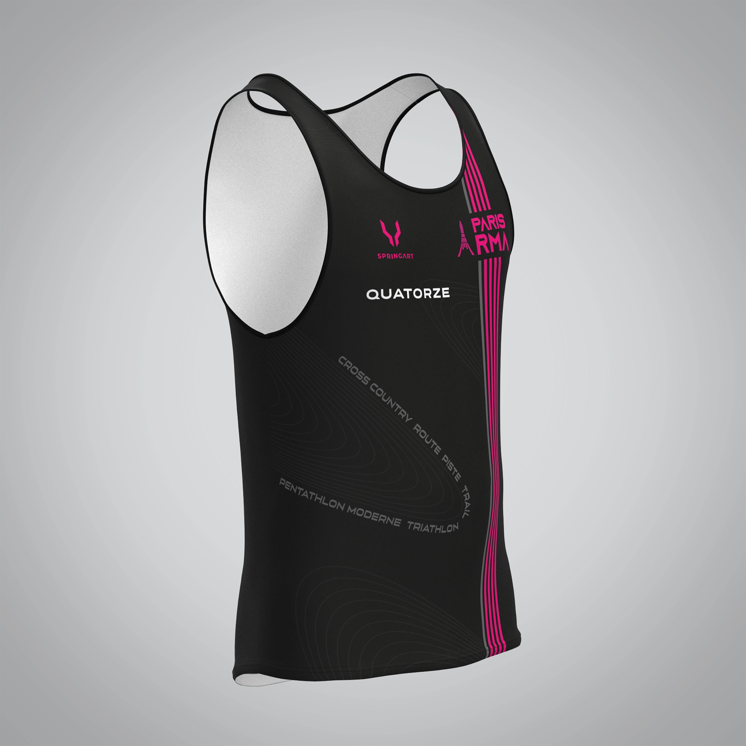 Débardeur Classique Homme Paris Racing Multi-athlon