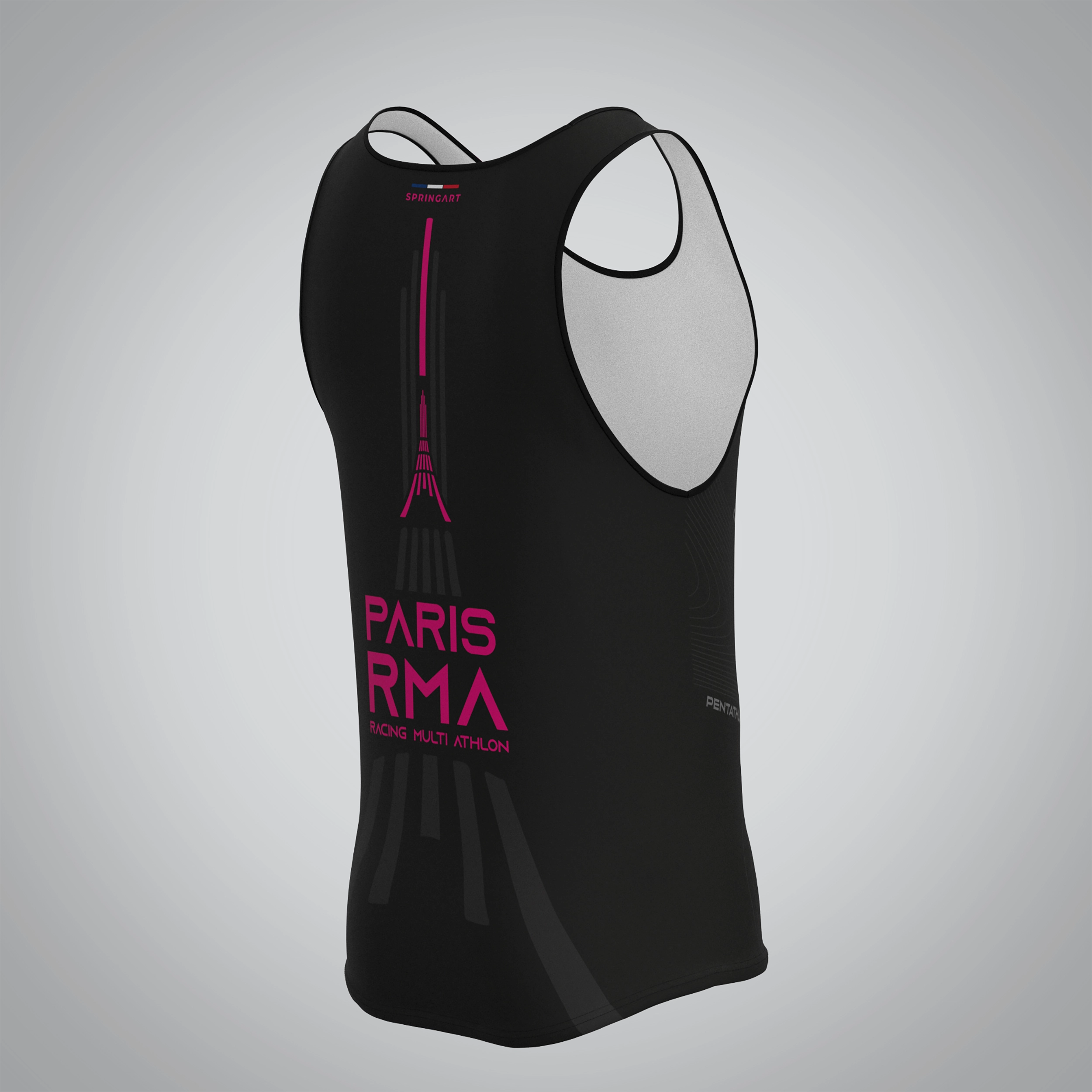Débardeur Classique Homme Paris Racing Multi-athlon