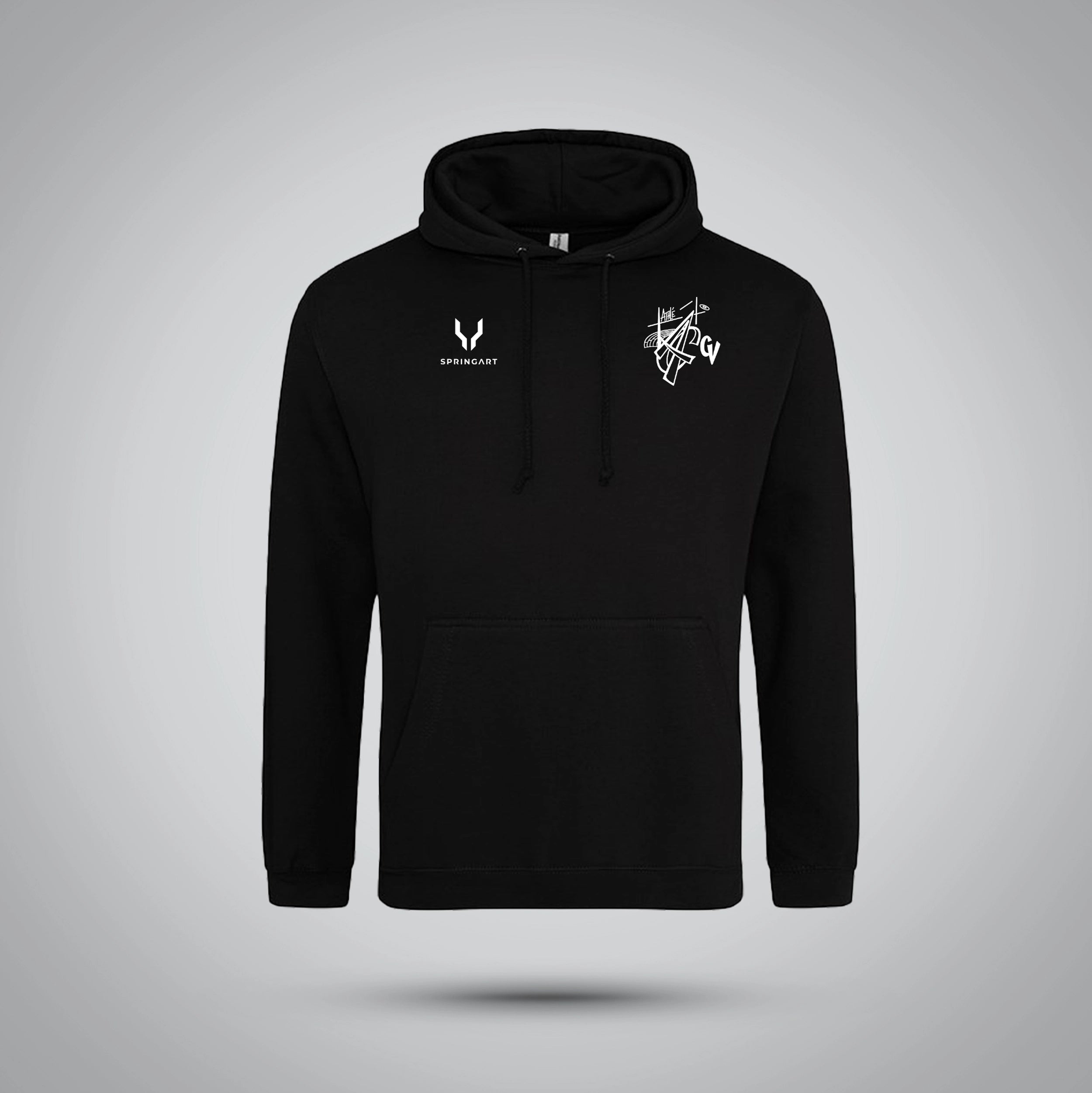AGCV Athletics lined hooded sweatshirt