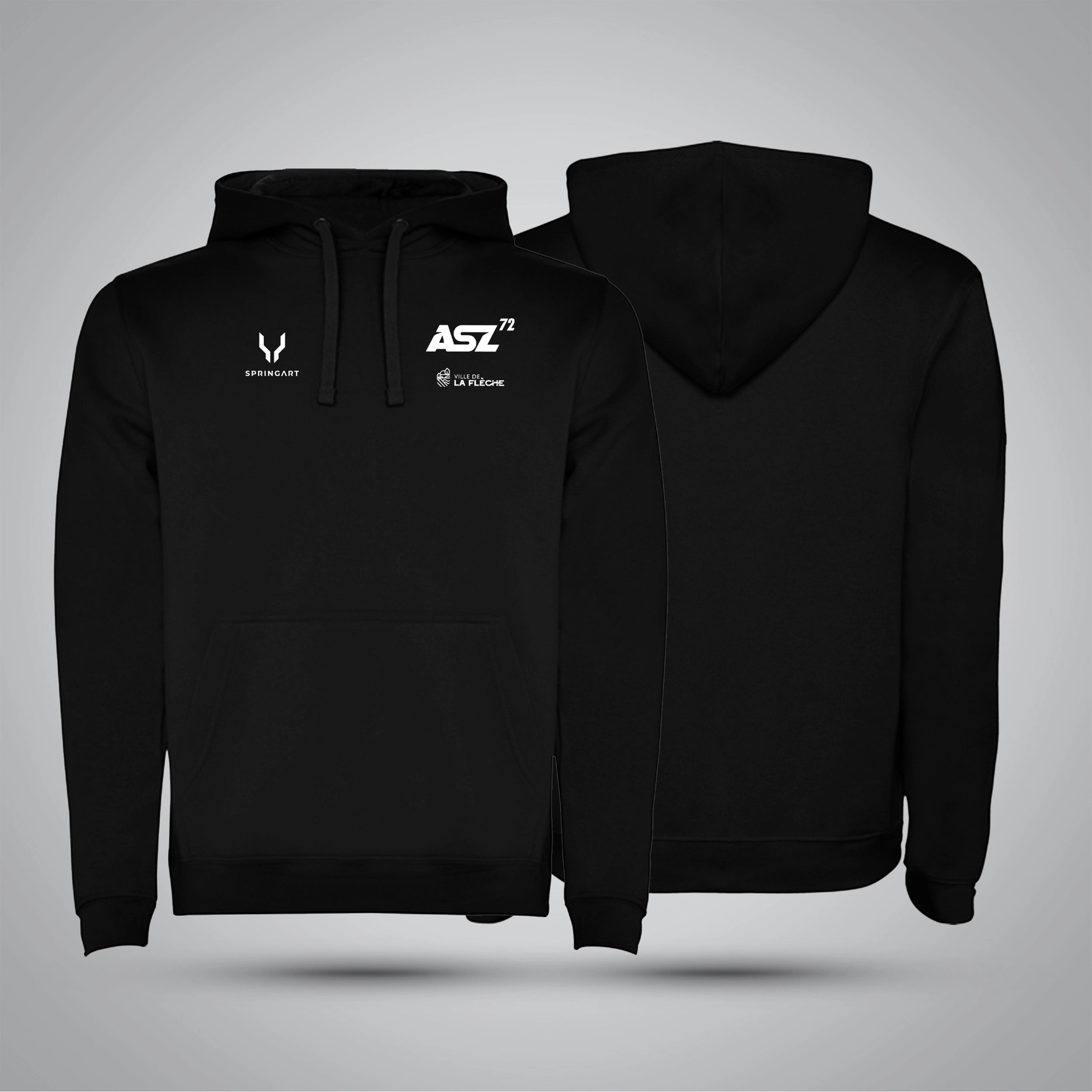 ASL 72 lined hooded sweatshirt