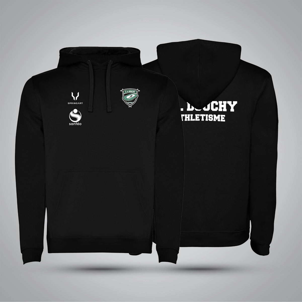 Sweatshirt avec capuche doublée EA Douchy