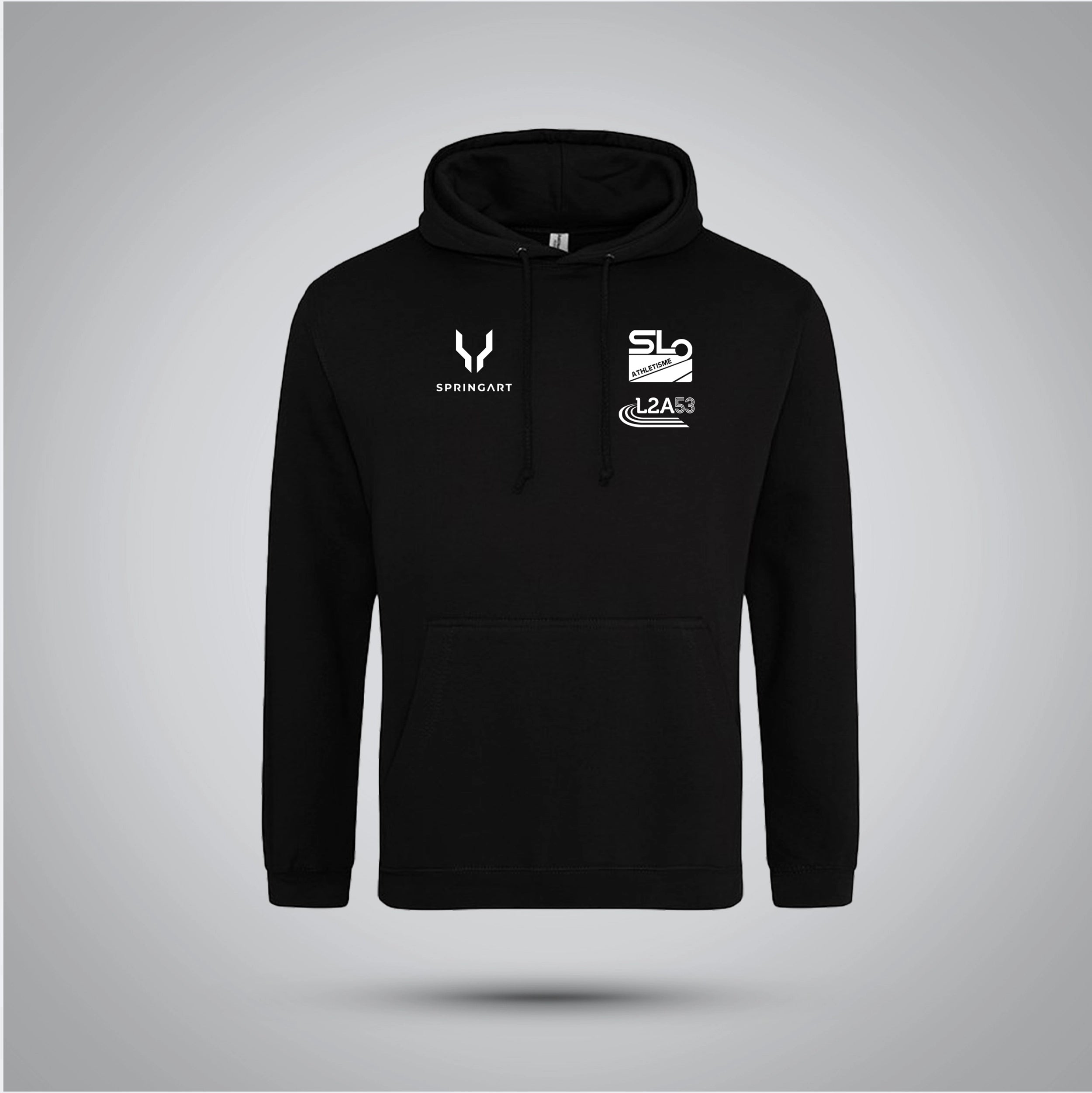 Sweatshirt avec capuche doublée Laval agglo Athlétisme 53