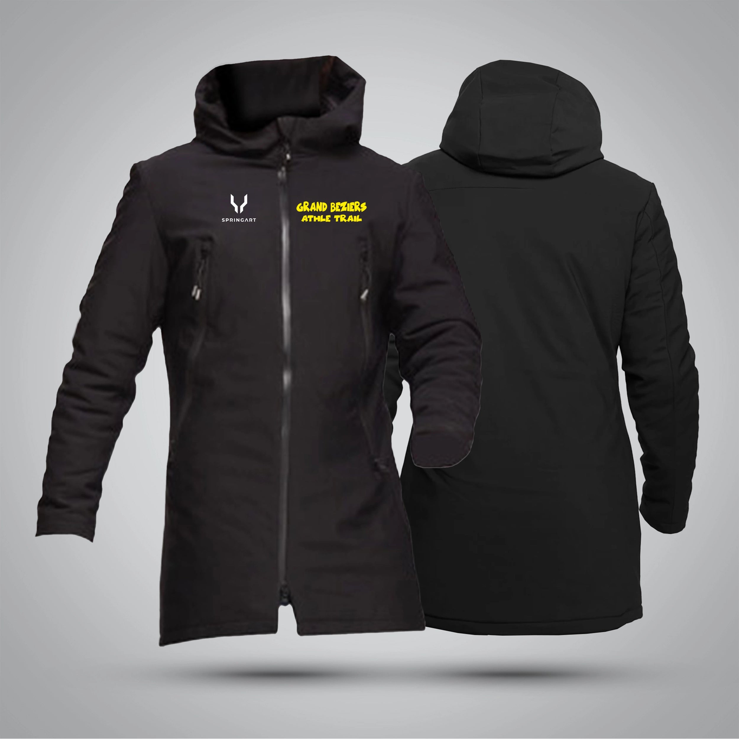 Parka softshell avec doublure doudoune Grand Bèziers Athlétisme