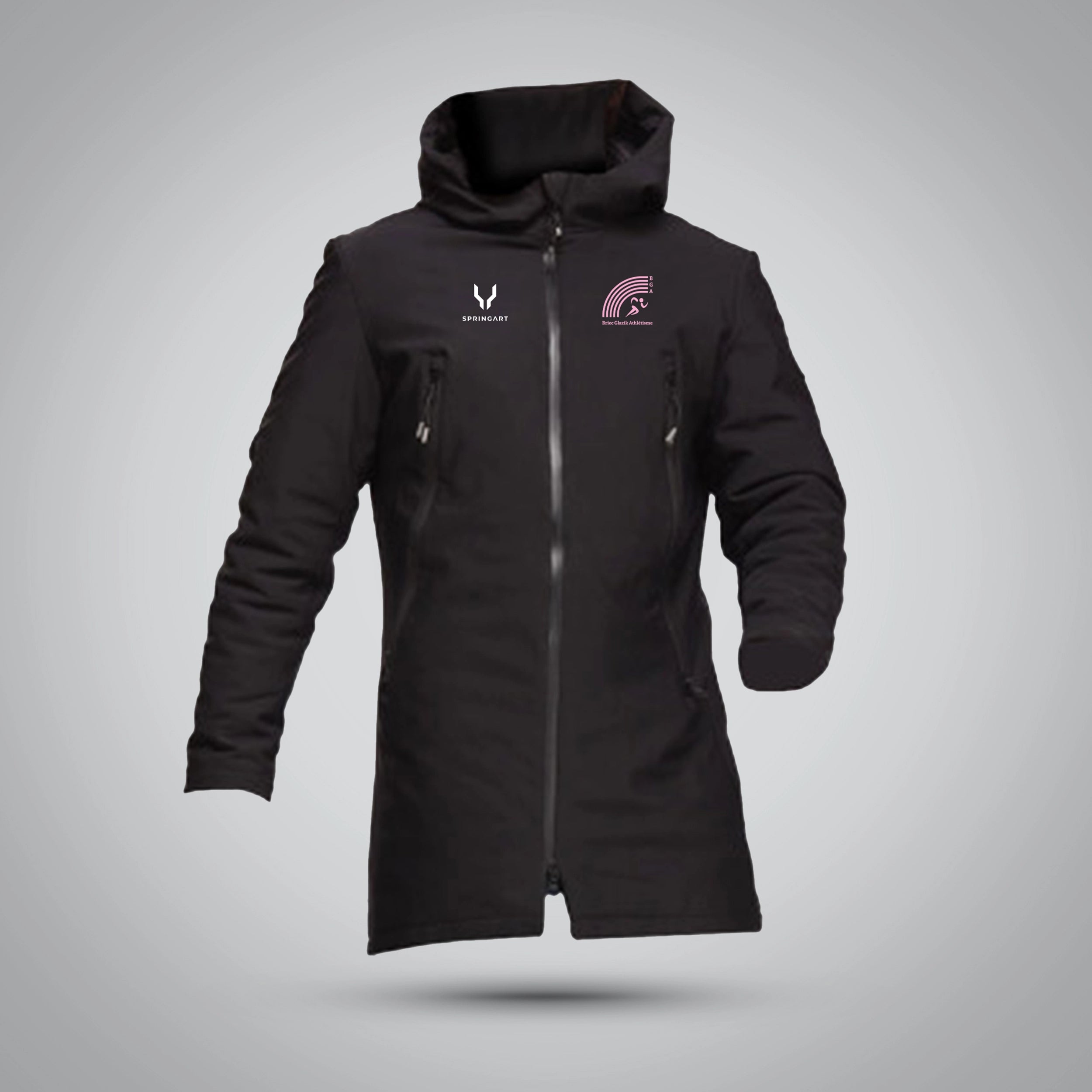 Parka softshell avec doublure doudoune Briec Glazik Athlétisme