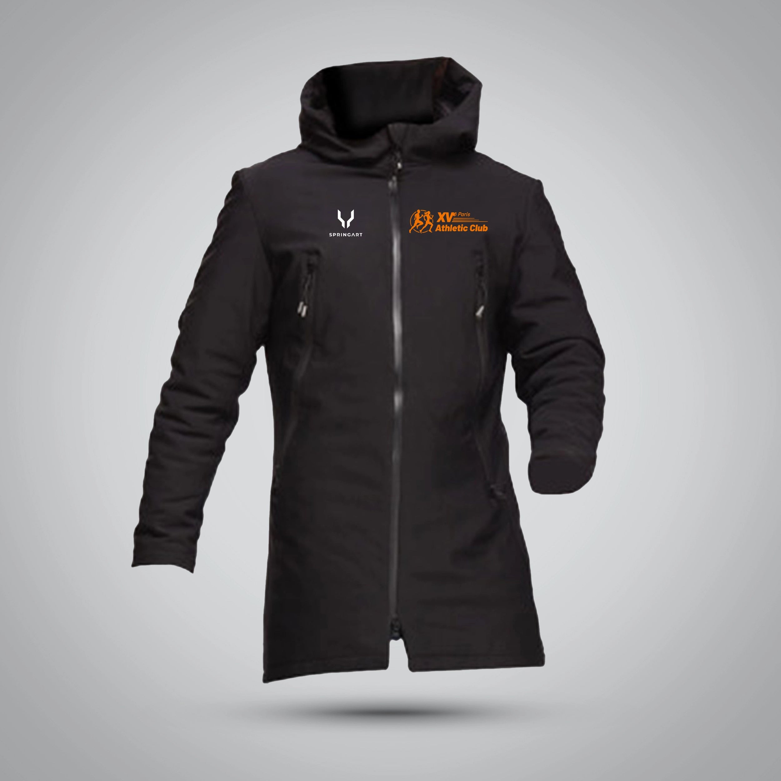 Parka softshell avec doublure doudoune XVe Athlétic Club