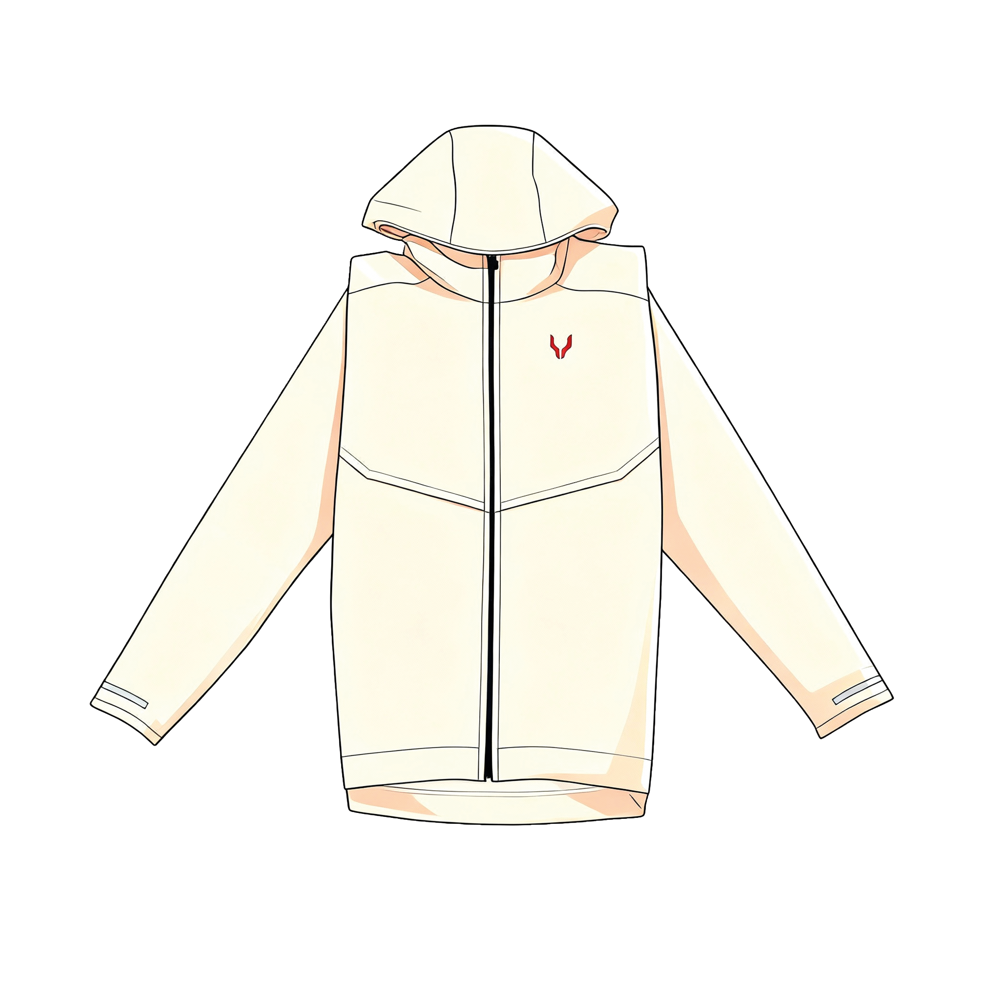 Veste Imperméable Femme Antique White NYC