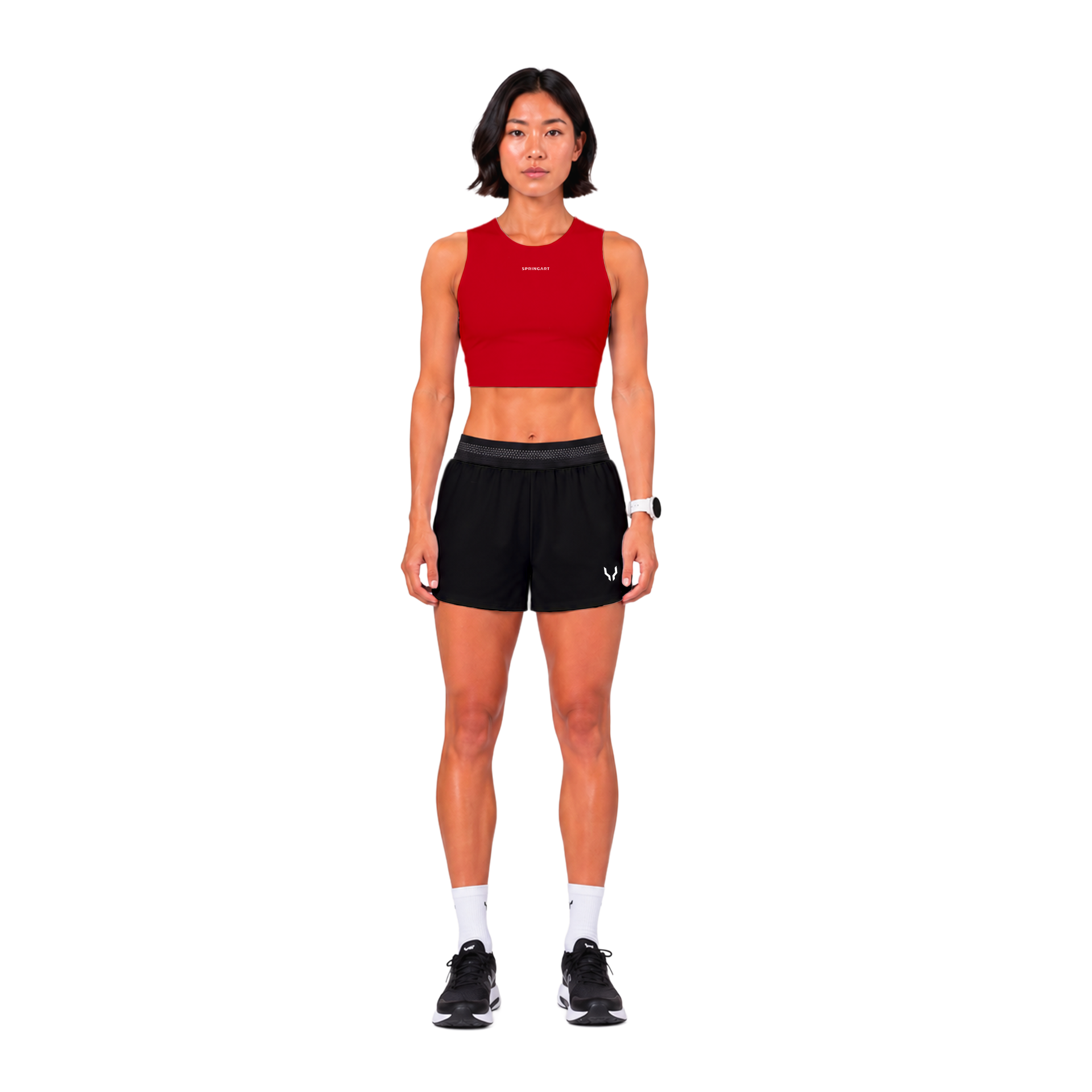 Short long femme black