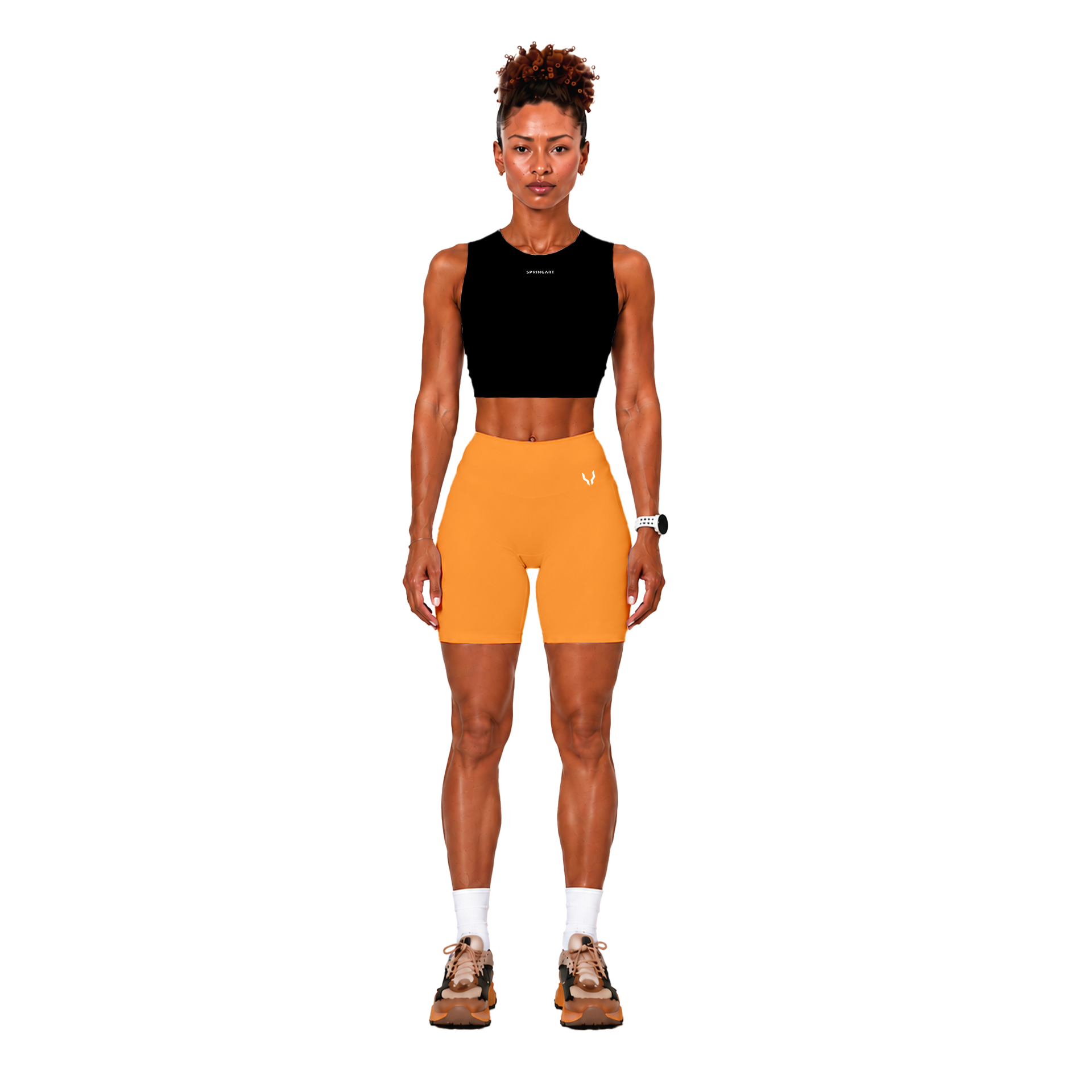 Shorty long sky orange
