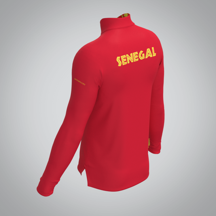 Quart Zip Homme Sénégal – Image 4