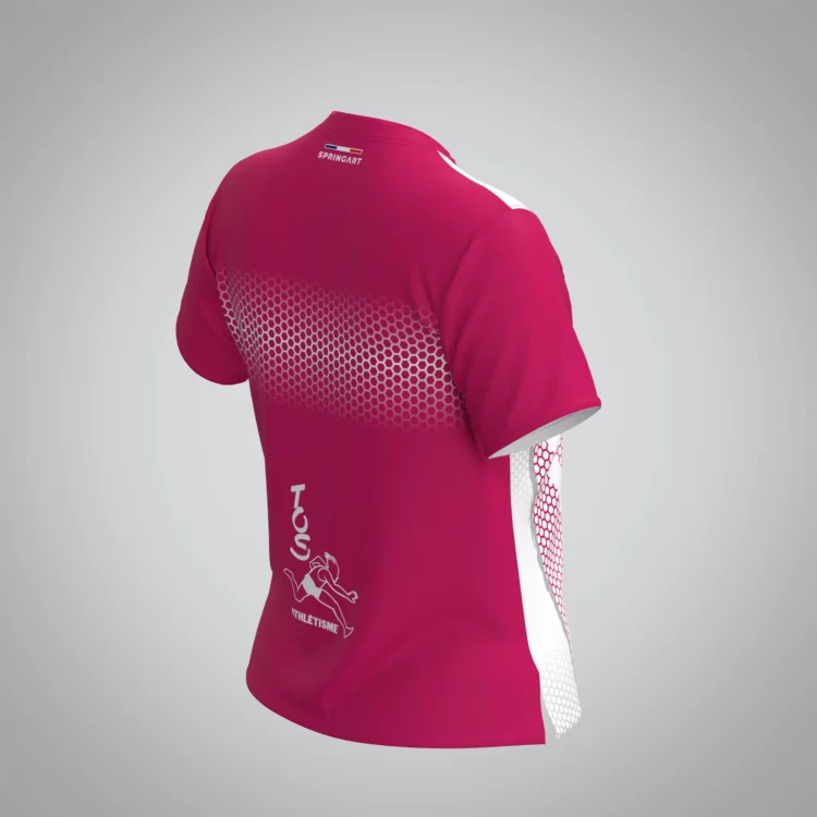 T-shirt Manches Courtes Femme TOS Athlétisme – Image 3