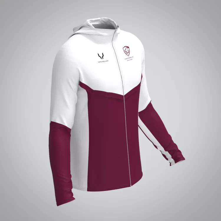 Veste Imperméable Mixte Bordeaux Athle