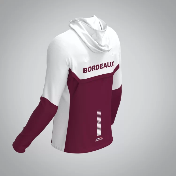 Veste Imperméable Mixte Bordeaux Athle – Image 4