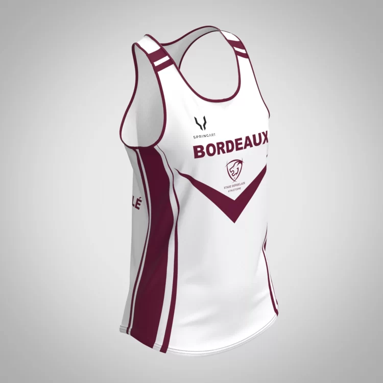 Débardeur Classique Femme Bordeaux Athle