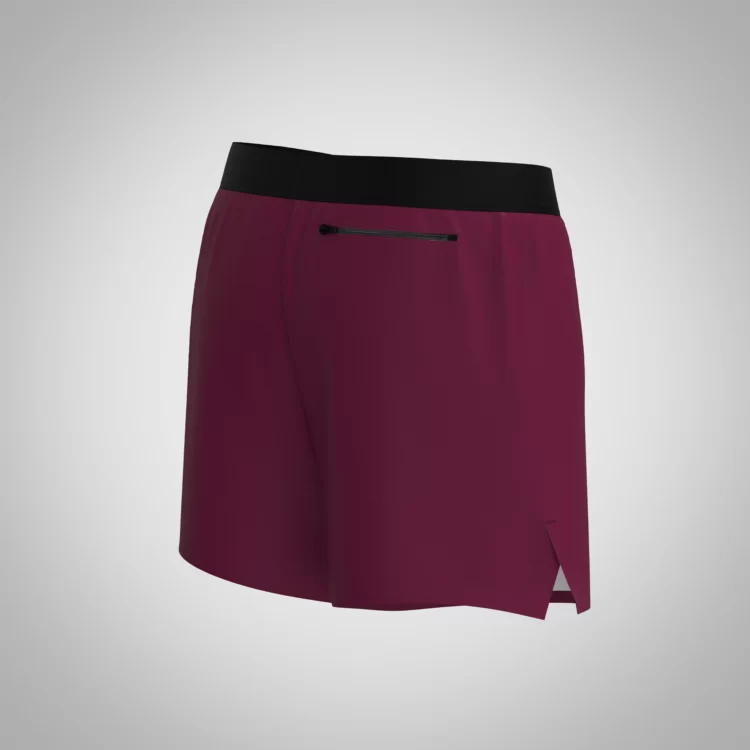 Short Long Femme v2.1 Bordeaux Athle – Image 3